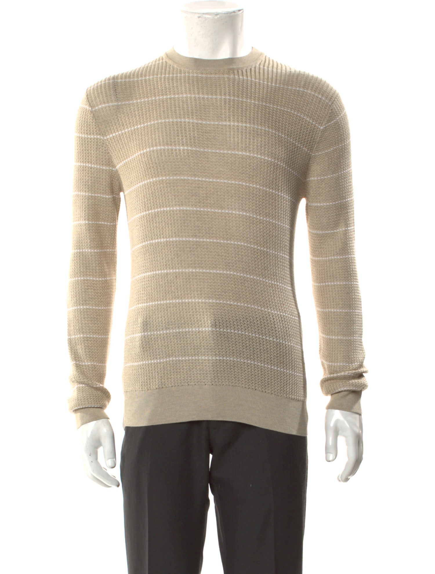 Loro Piana Striped Crew Neck Pullover