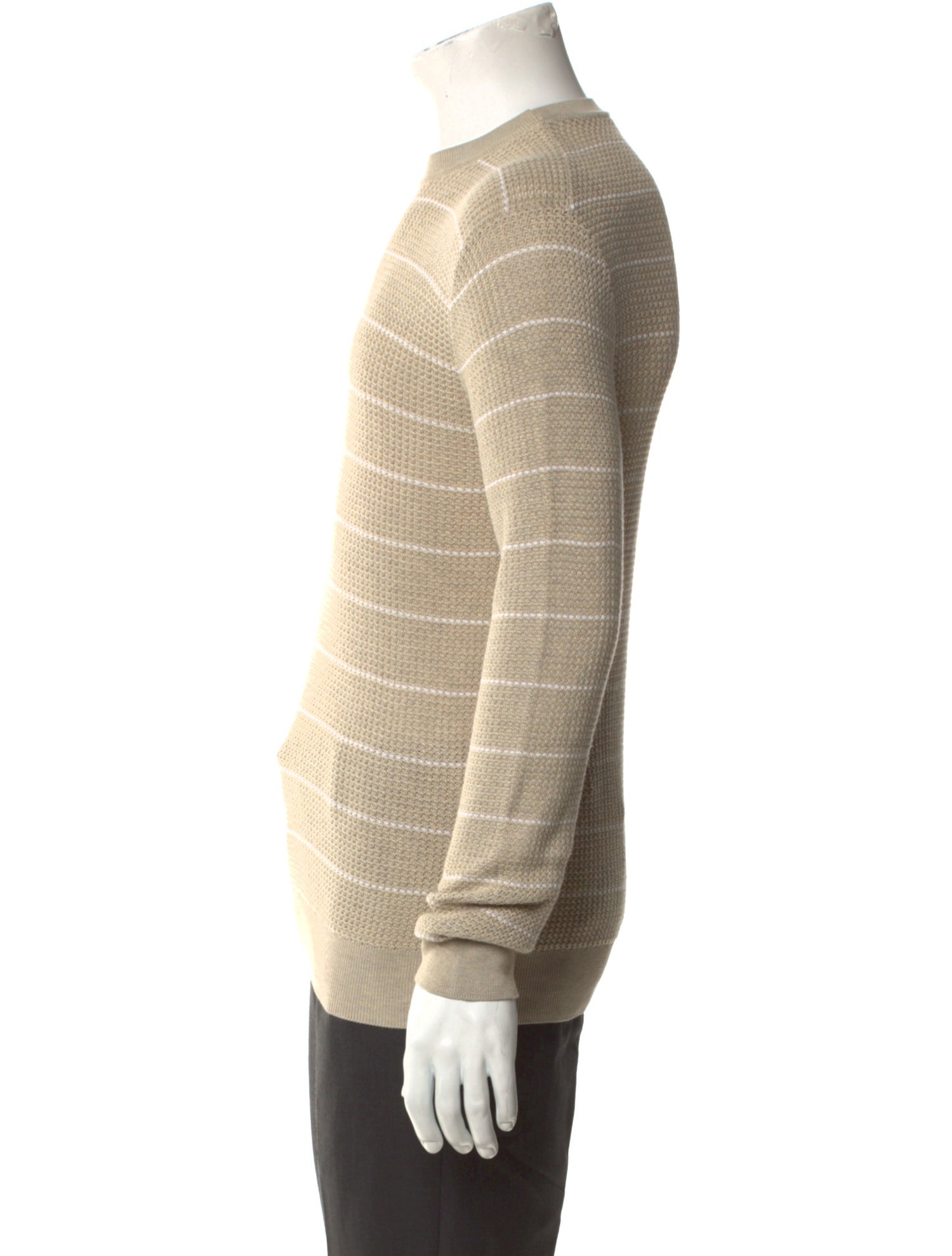 Loro Piana Striped Crew Neck Pullover