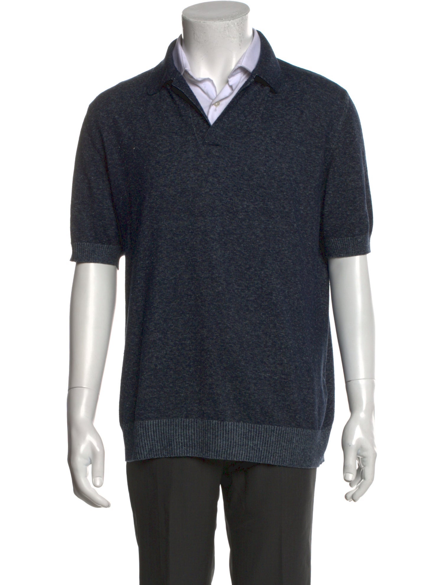 Loro Piana Wabi Silk Polo Shirt