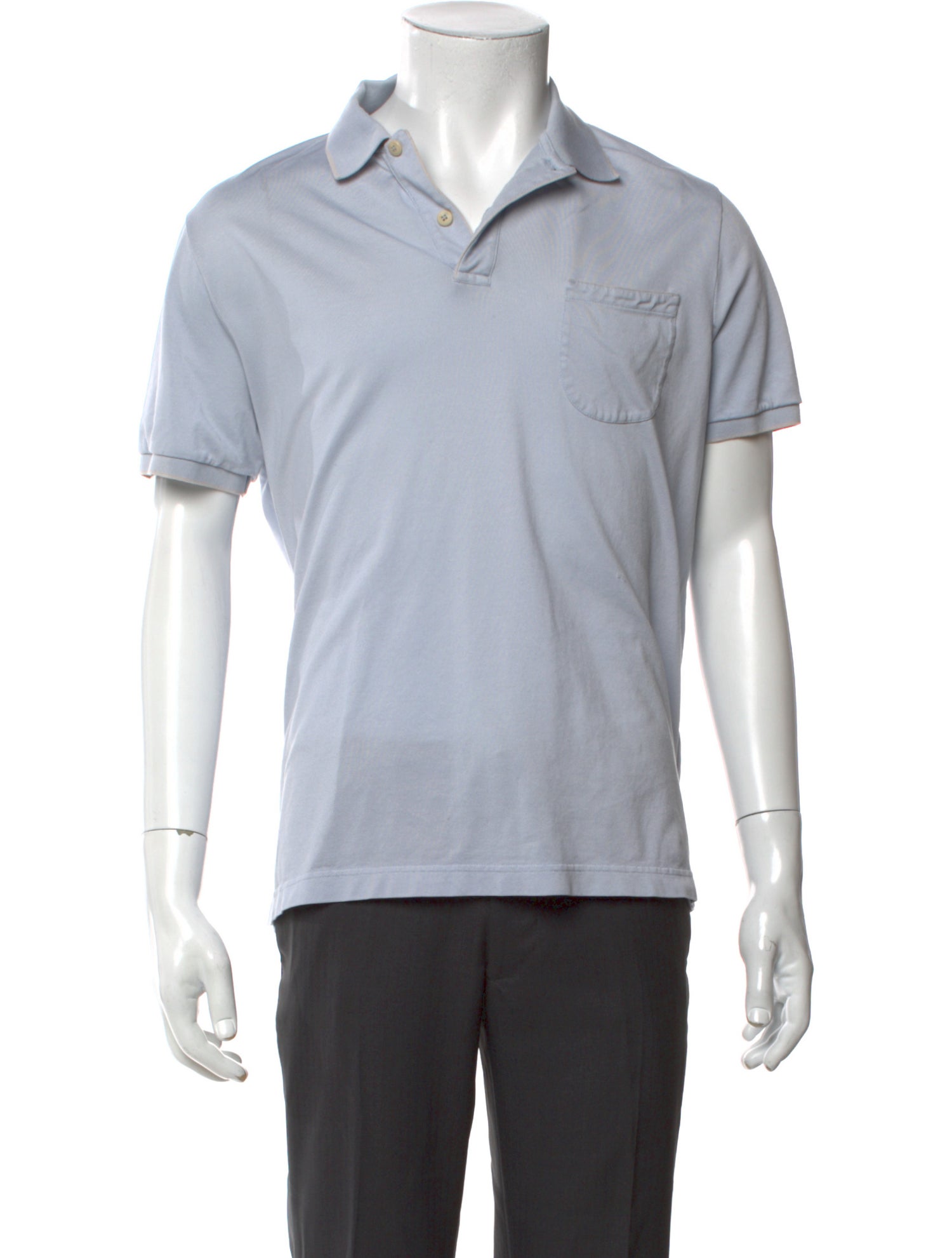 Loro Piana Regatta V-Neck Polo Shirt