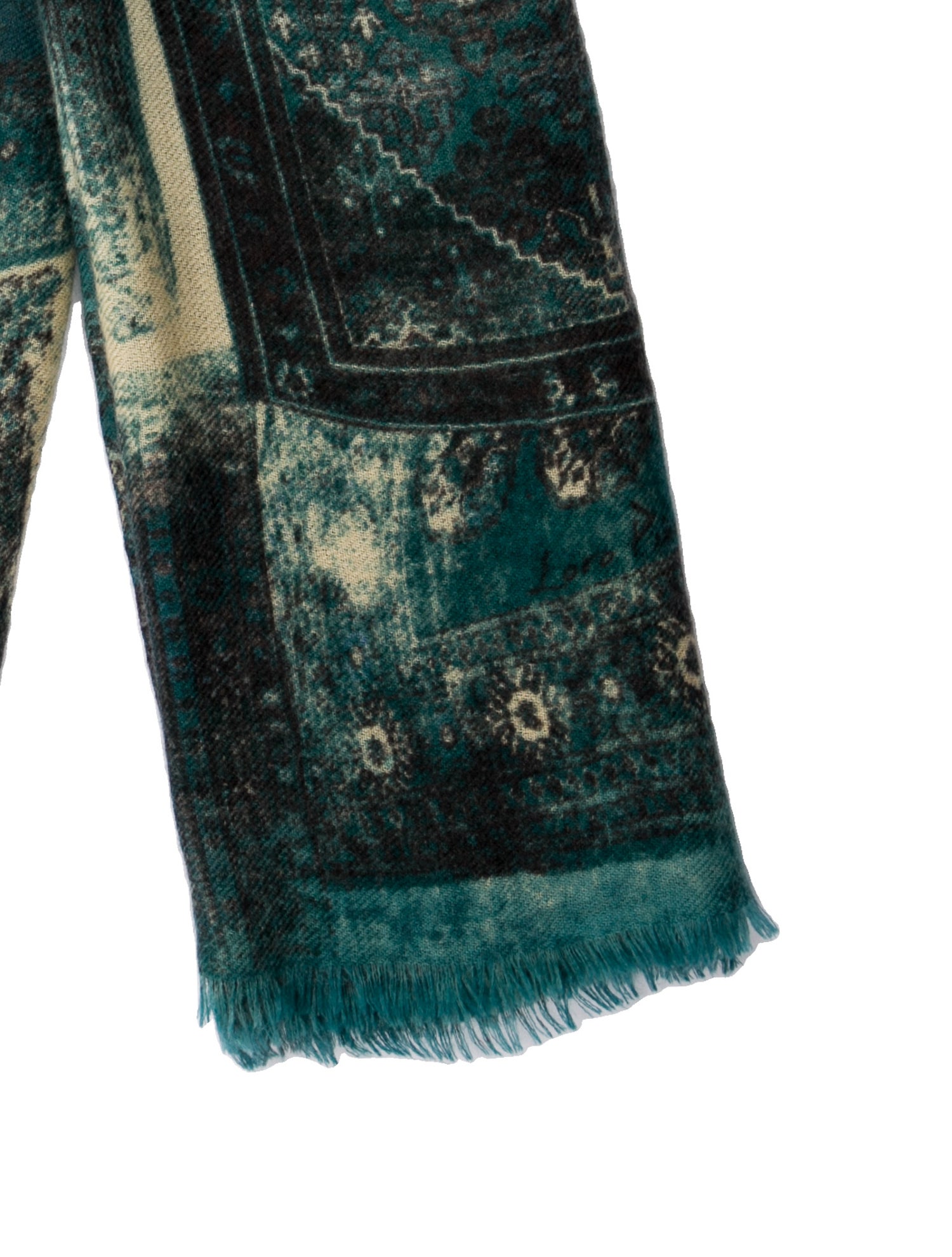 Loro Piana Cashmere Printed Shawl