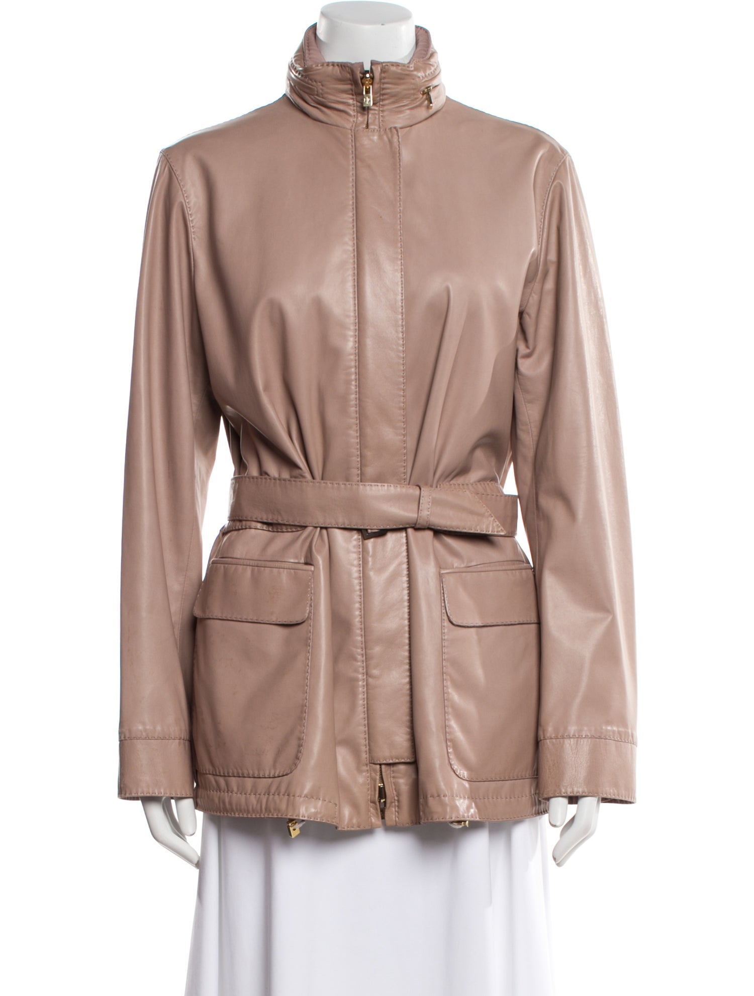 Loro Piana Lambskin Trench Coat