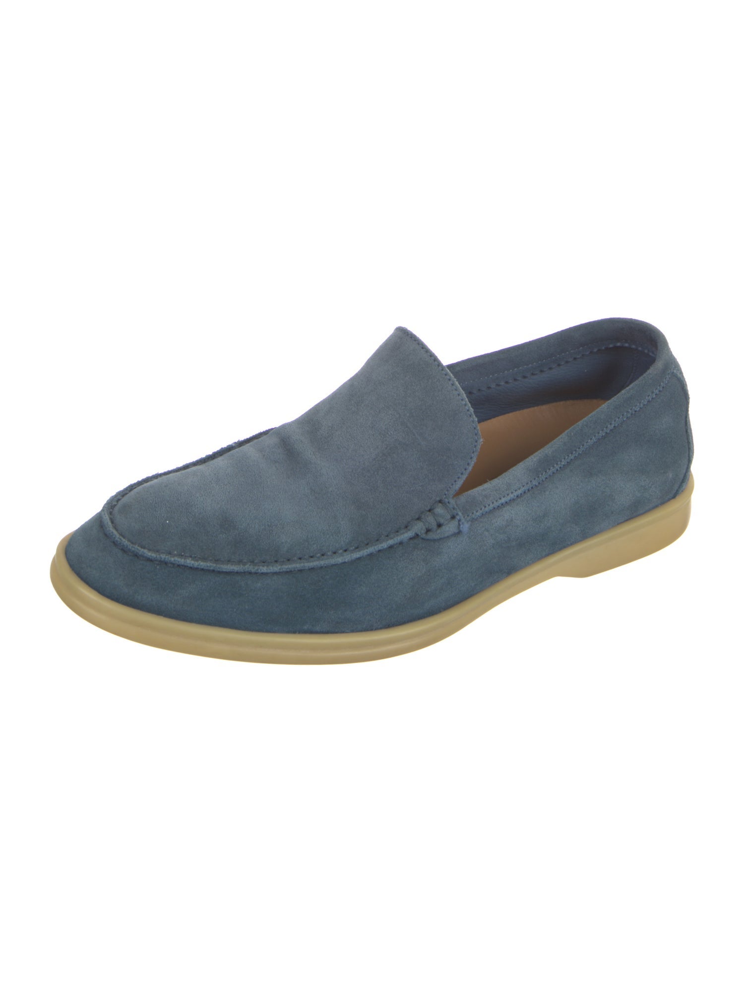 Loro Piana Summer Walk Suede Loafers