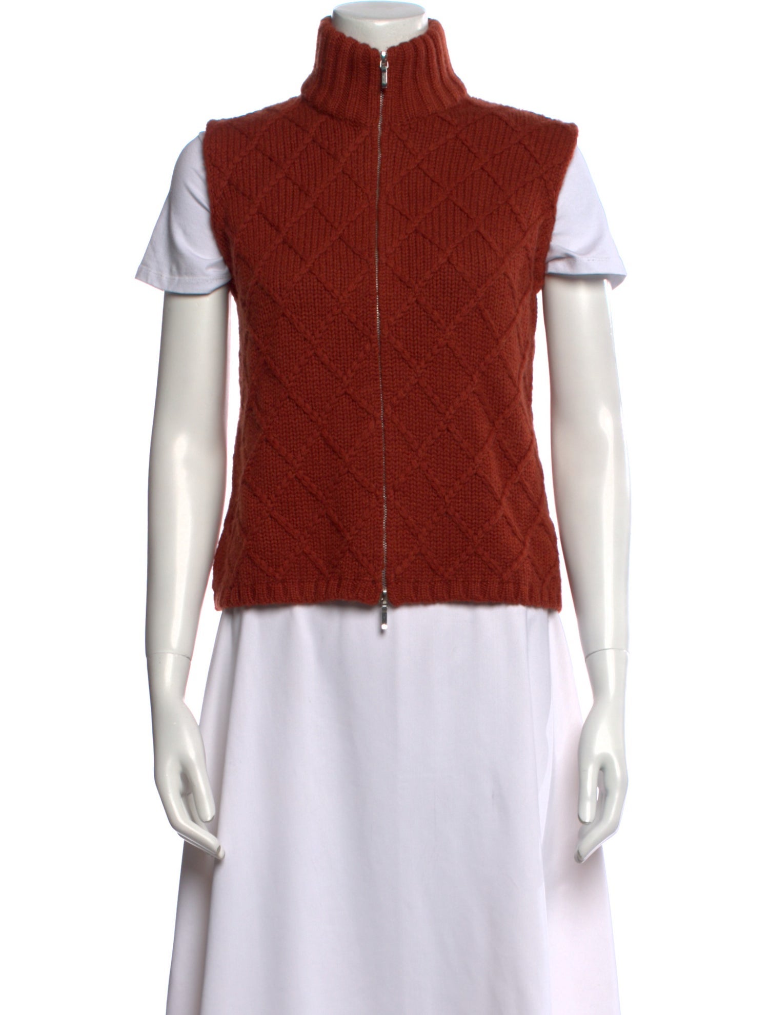 Loro Piana Cashmere Mock Neck Sweater