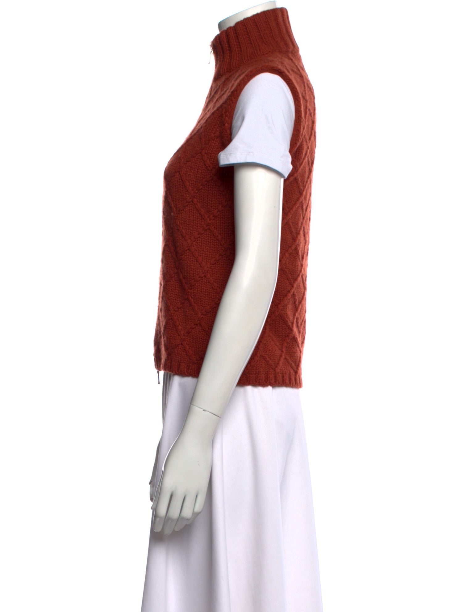 Loro Piana Cashmere Mock Neck Sweater