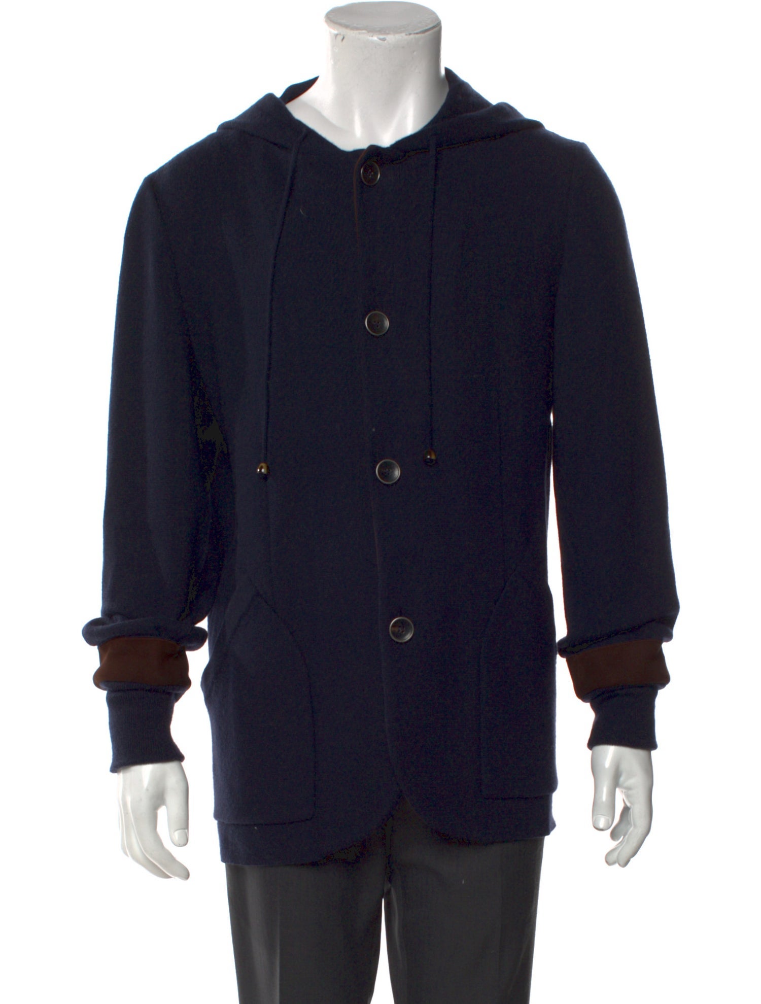 Loro Piana Cashmere Crew Neck Cardigan