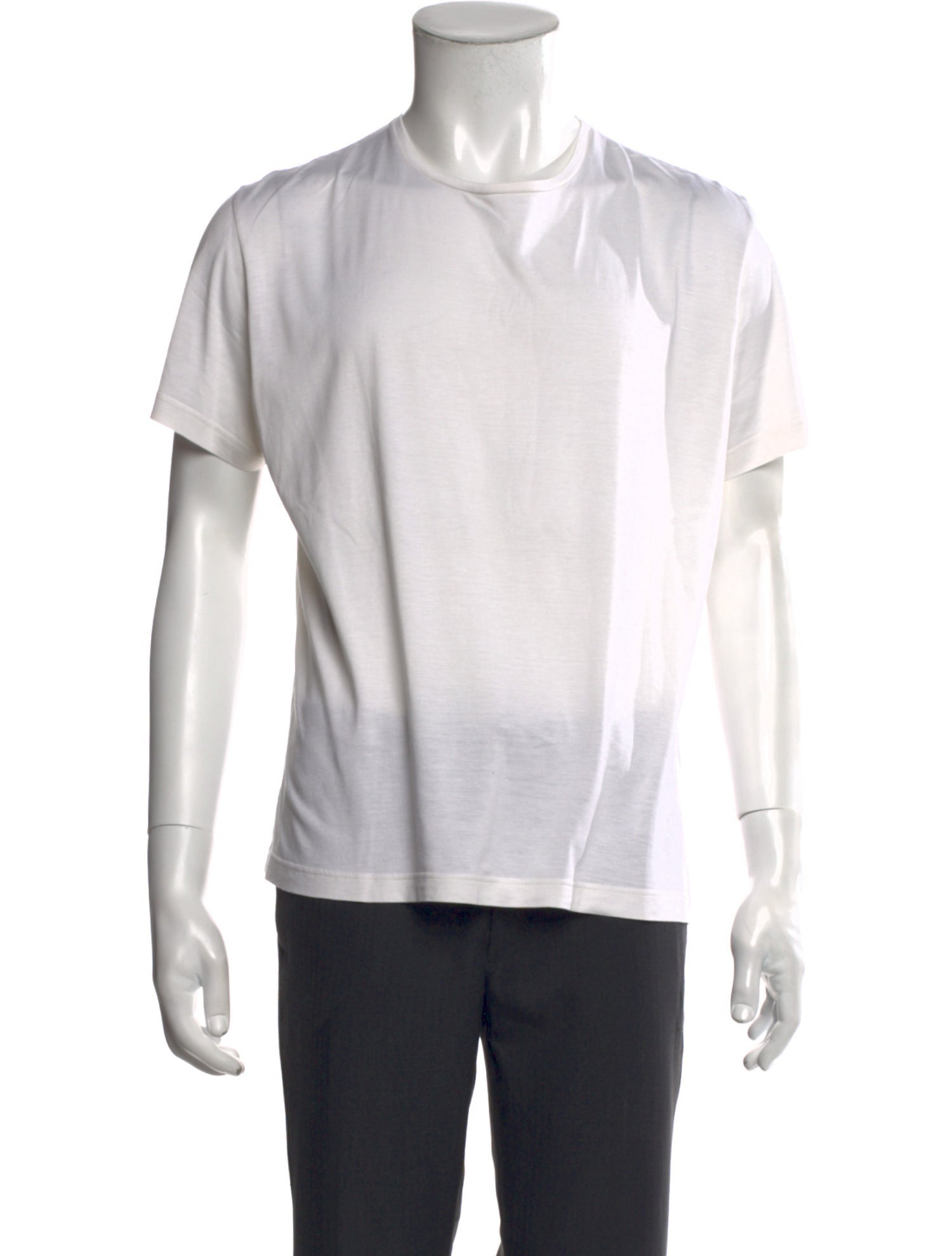 Loro Piana Silk Crew Neck T-Shirt