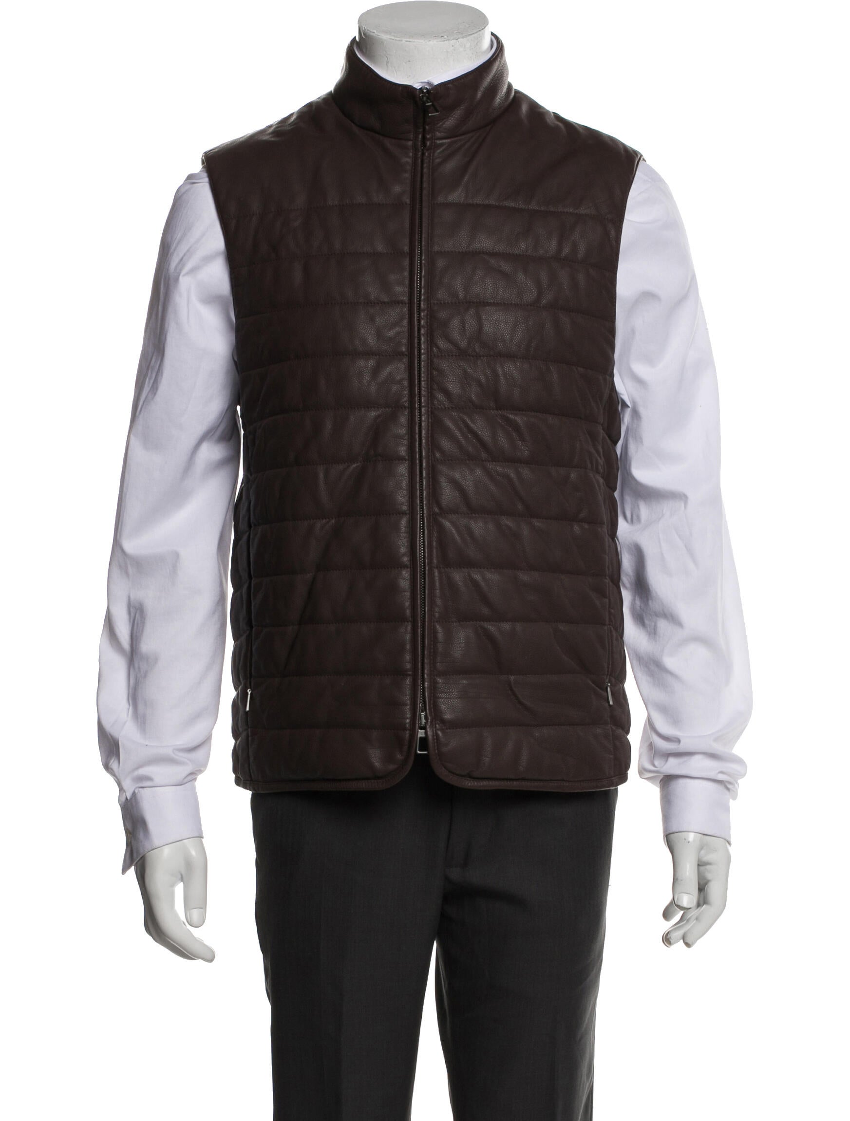 Loro Piana Calfskin Vest