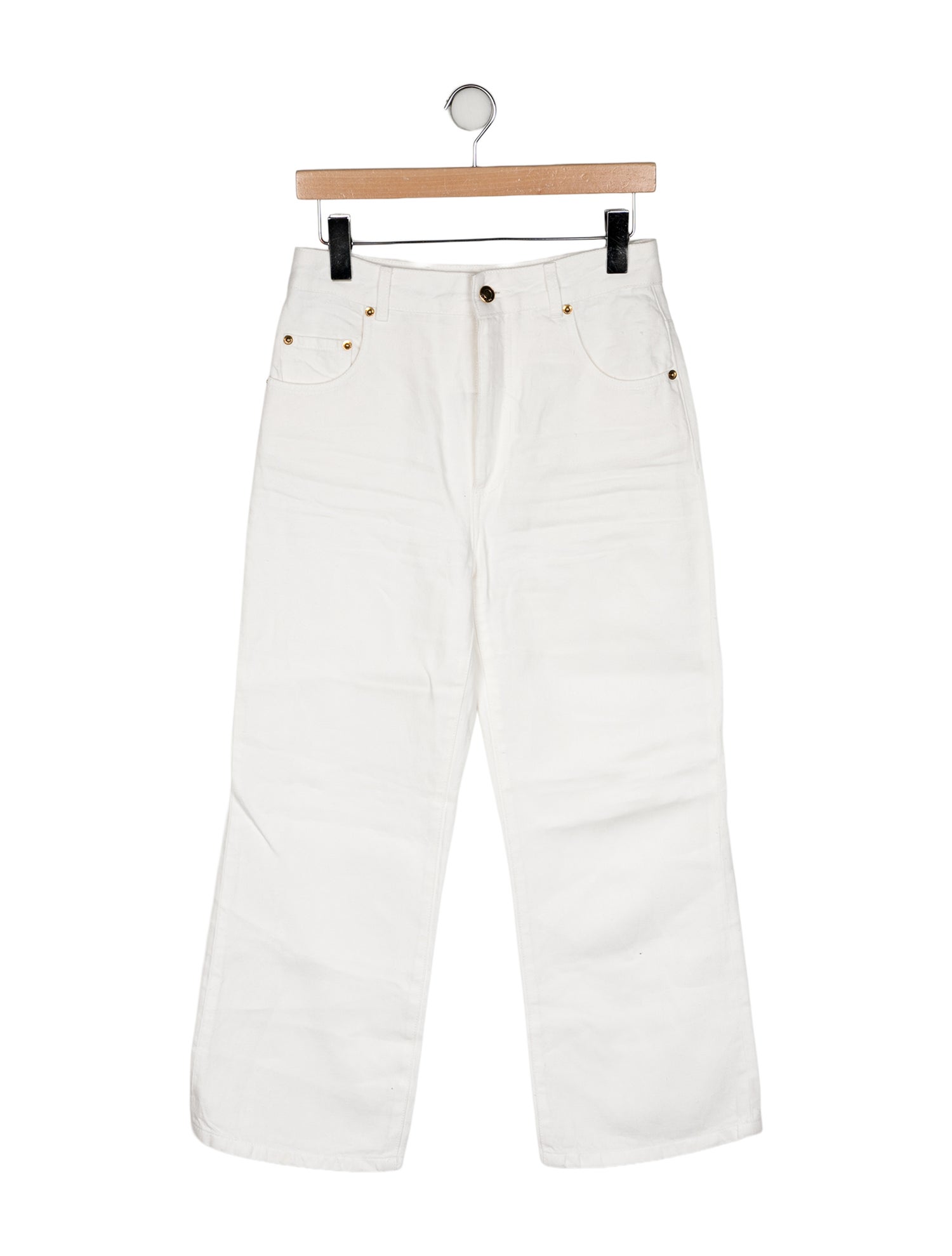 Loro Piana Low-Rise Wide Leg Jeans