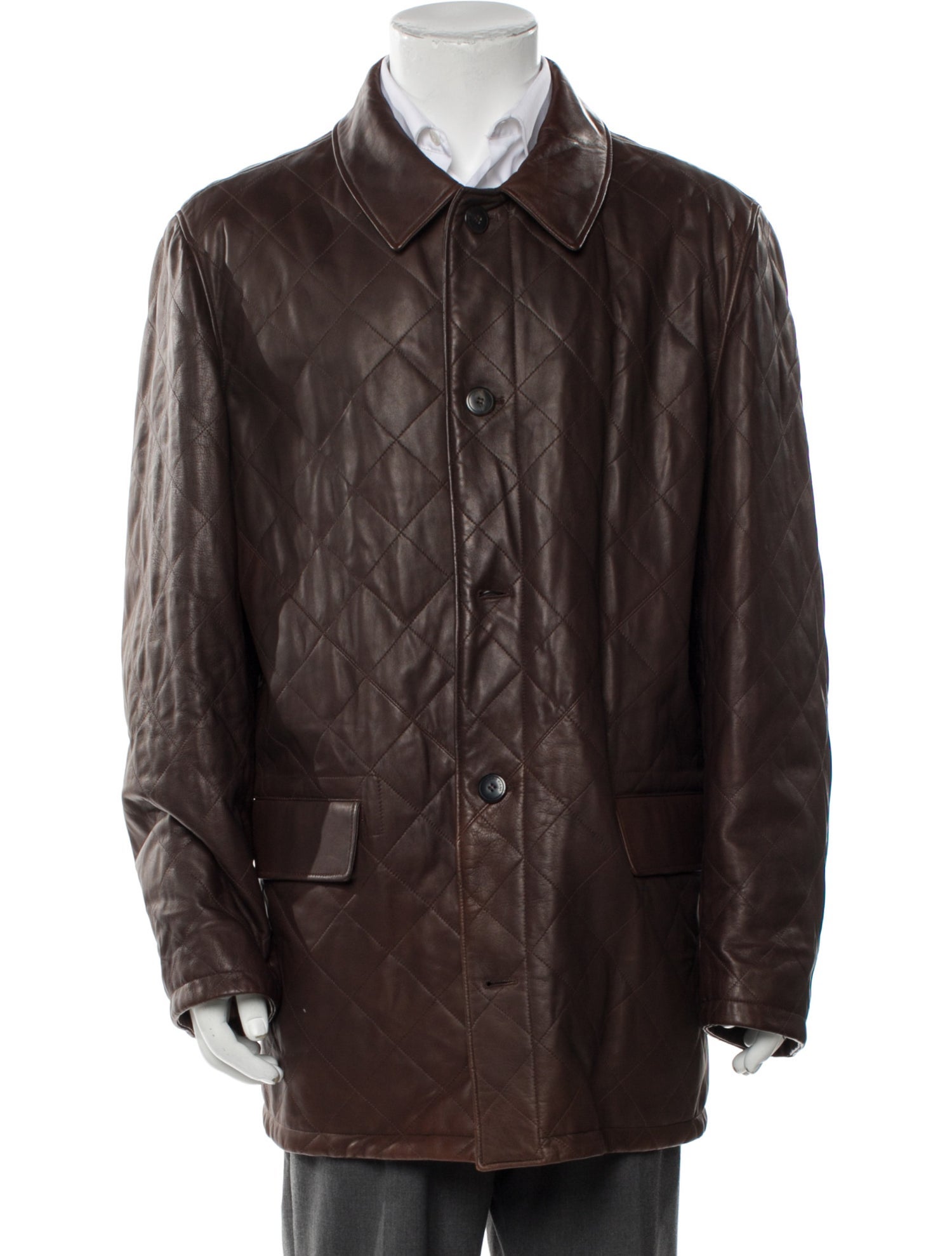 Loro Piana Quilted Lambskin Utility Jacket