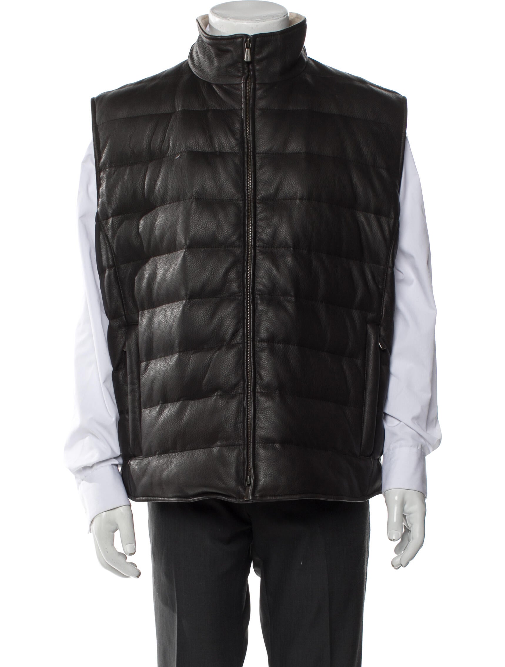 Loro Piana Leather Vest
