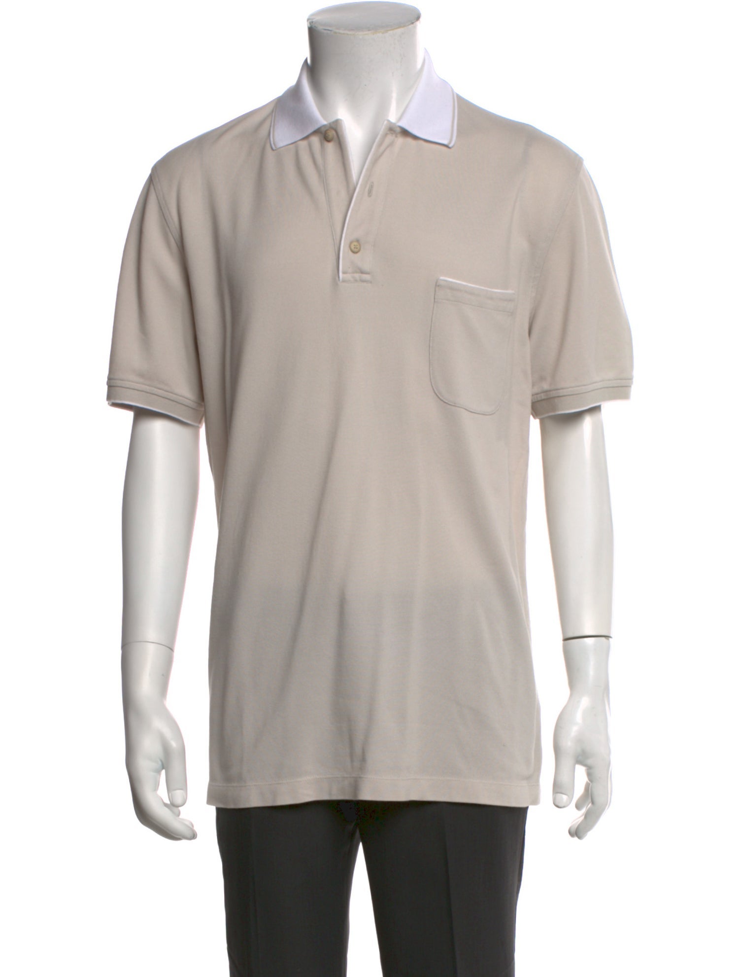 Loro Piana Regatta Crew Neck Polo Shirt