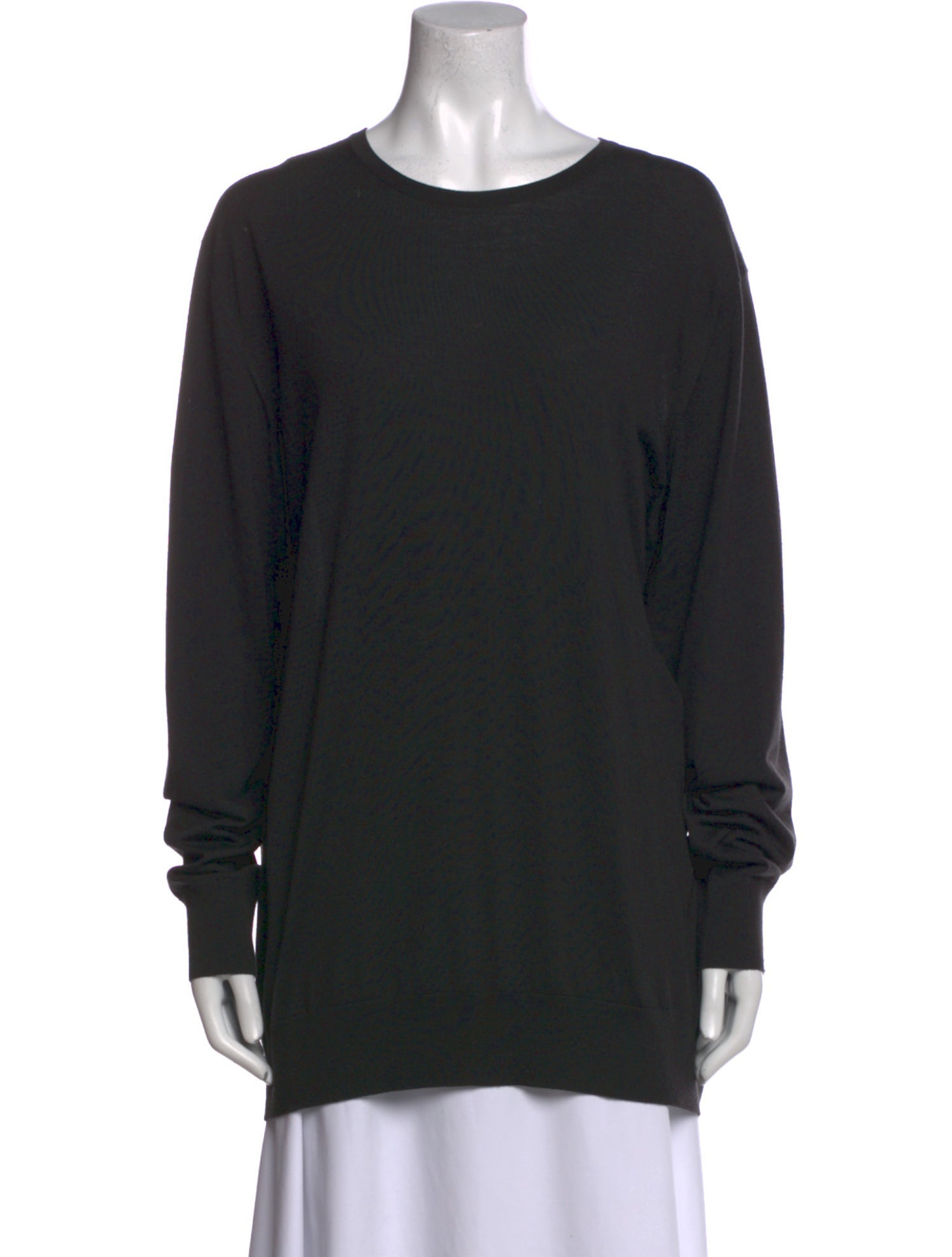 Loro Piana Virgin Wool Crew Neck Pullover
