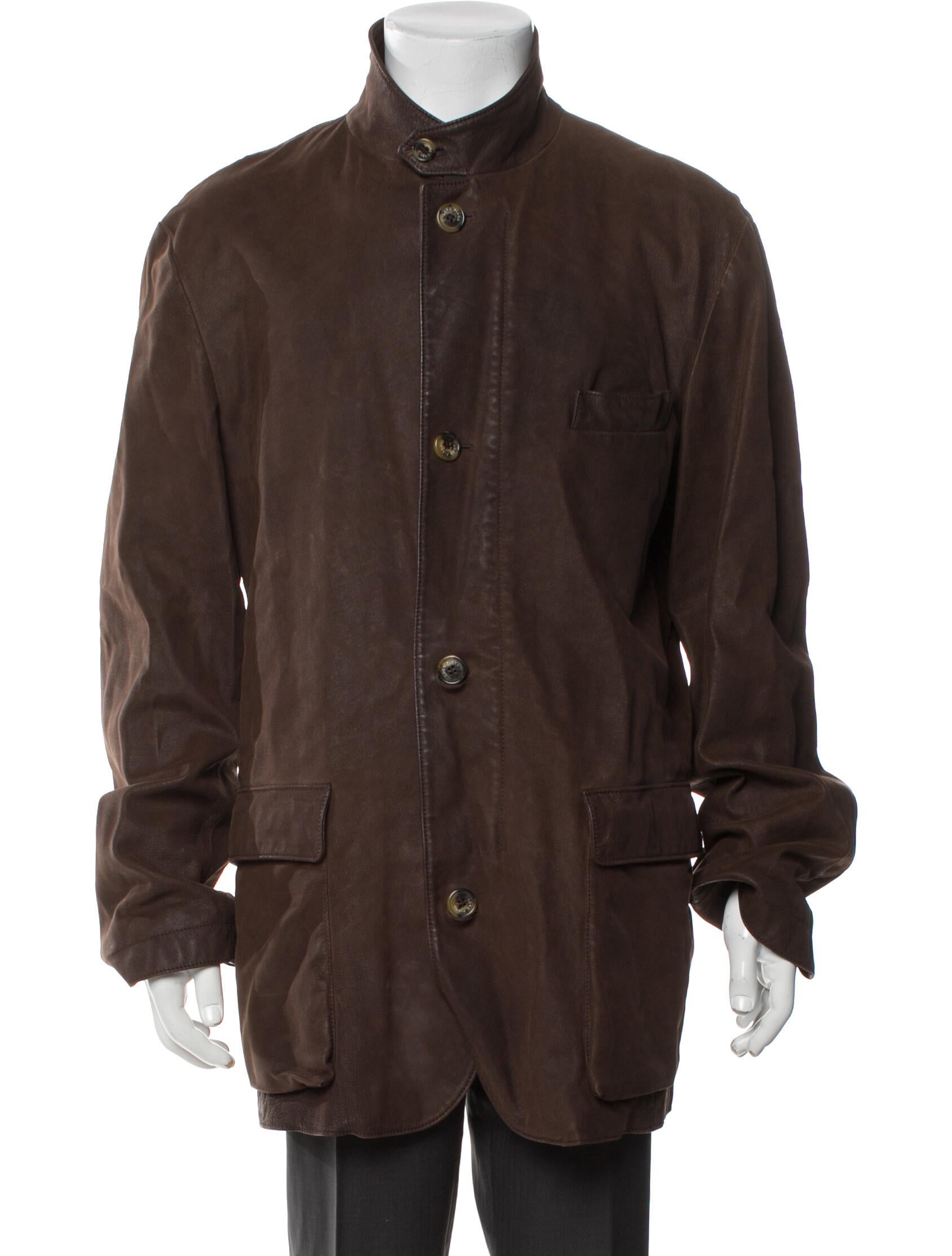 Loro Piana Calfskin Utility Jacket