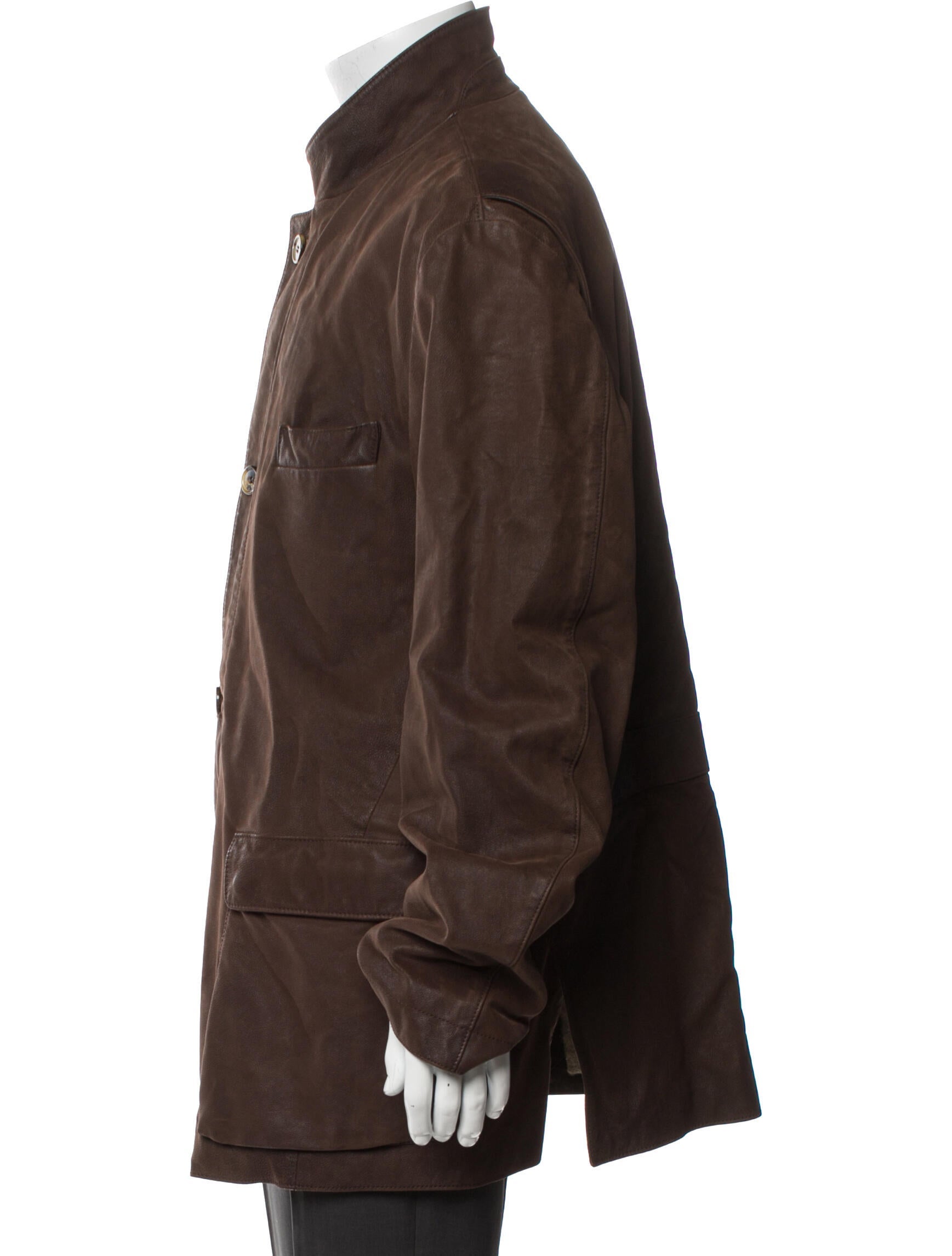 Loro Piana Calfskin Utility Jacket