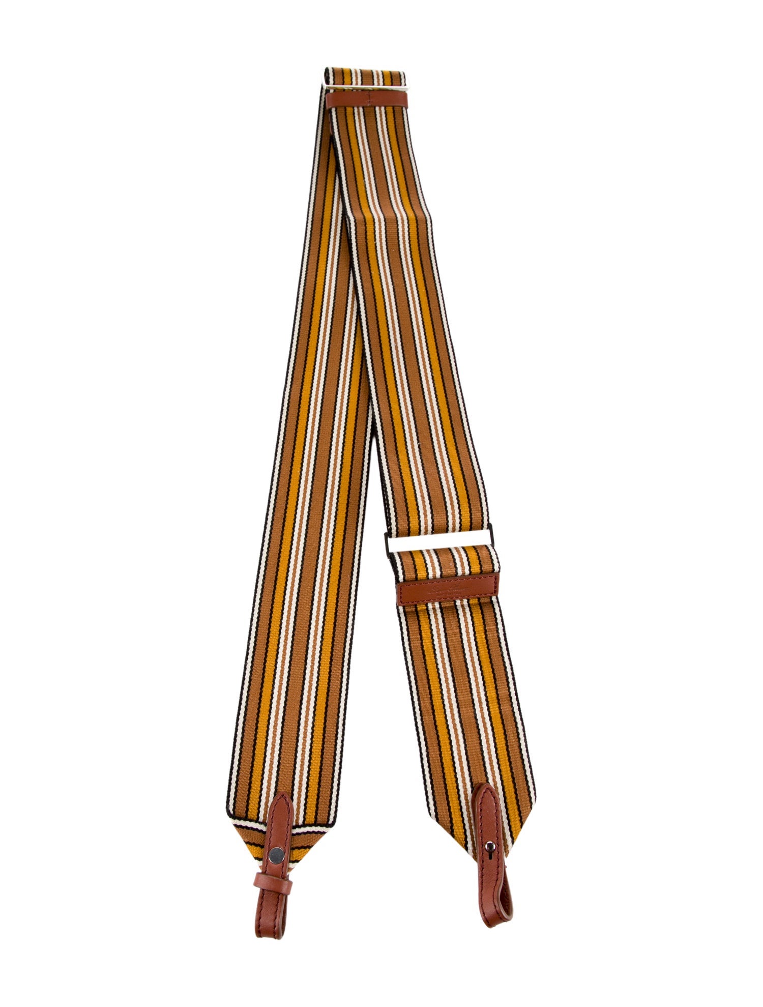 Loro Piana Striped Bag Strap