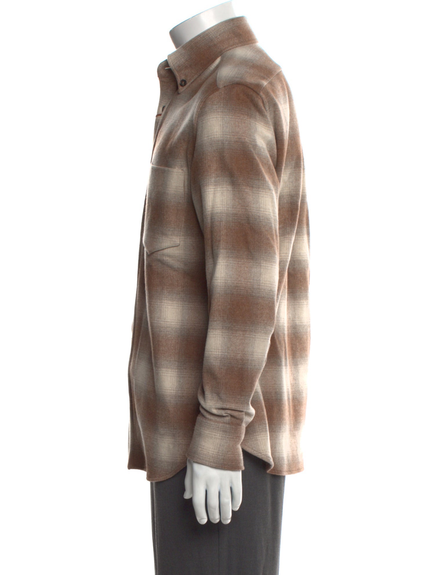 Loro Piana Jack Virgin Wool Shirt