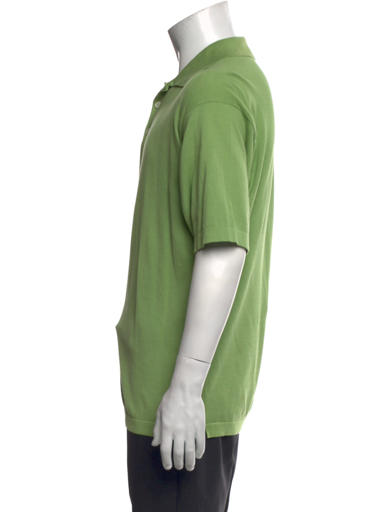 Loro Piana Crew Neck Short Sleeve Polo Shirt