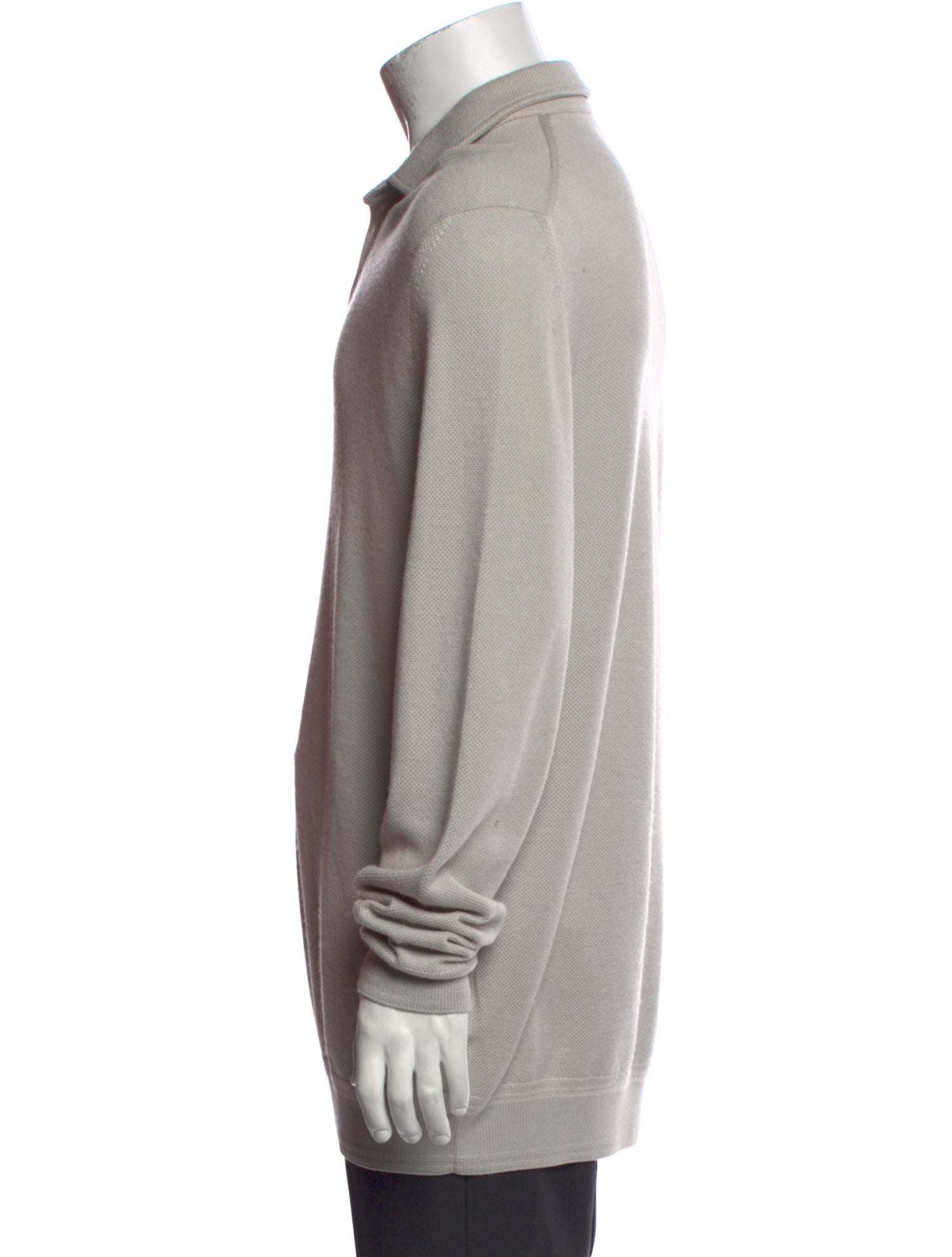 Loro Piana Merino Wool Collar Polo Shirt