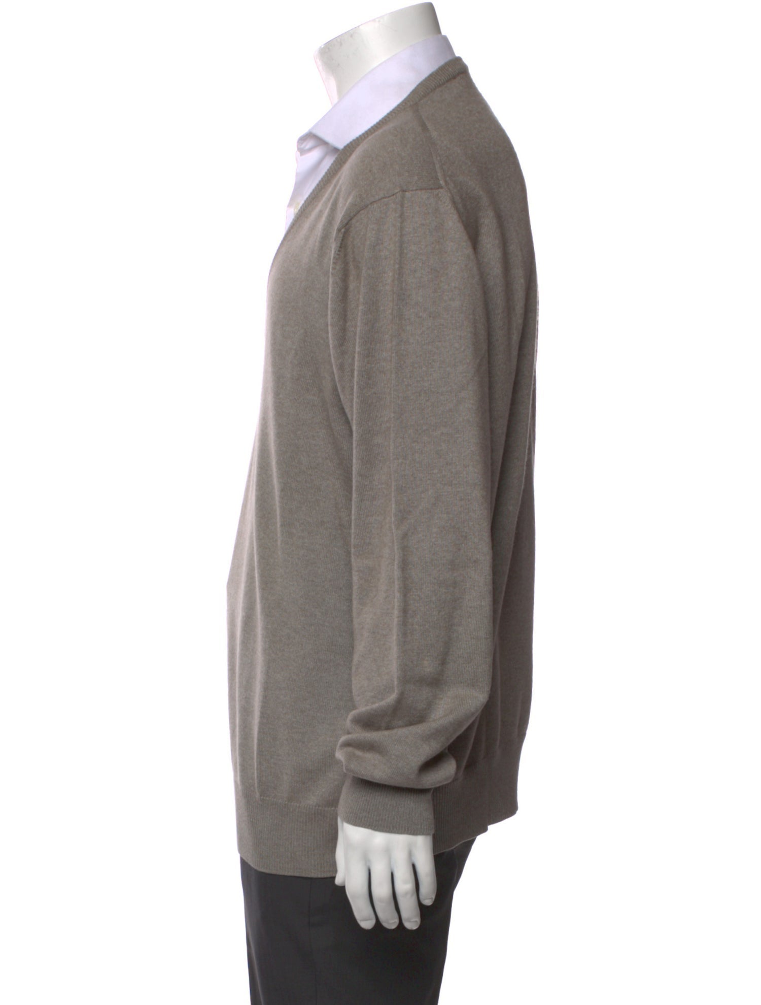 Loro Piana Silk V-Neck Pullover