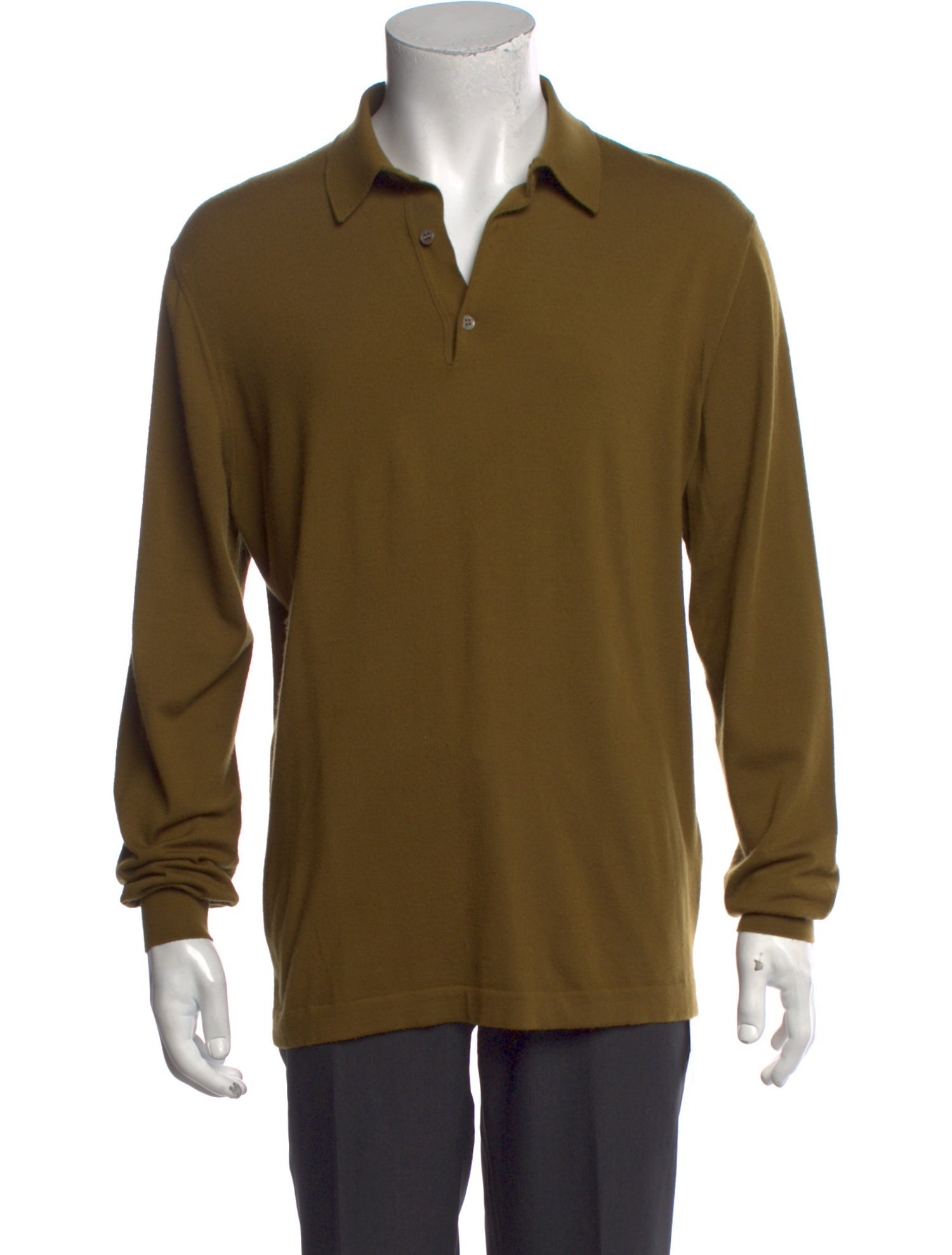 Loro Piana Virgin Wool Long Sleeve Shirt