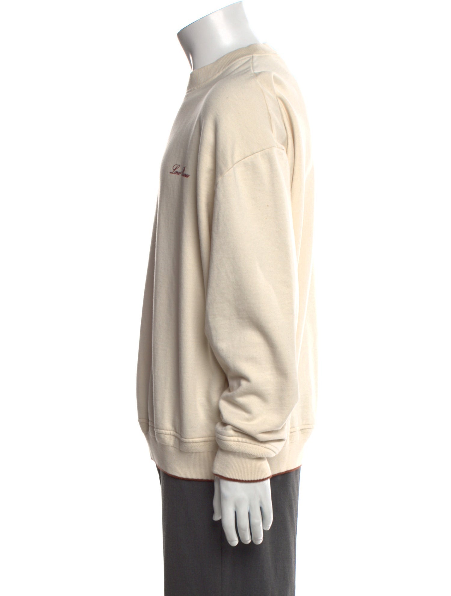 Loro Piana Crew Neck Long Sleeve Sweatshirt