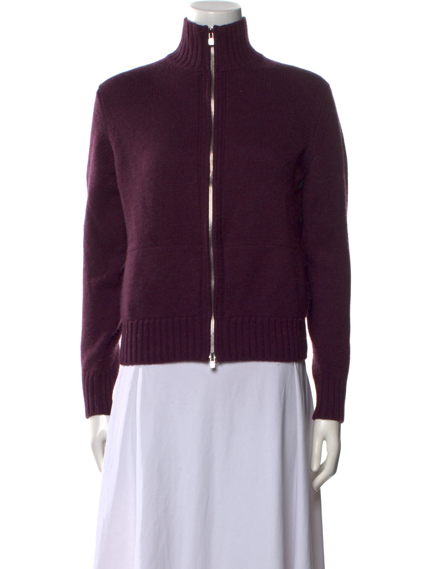 Loro Piana Cashmere Mock Neck Sweater