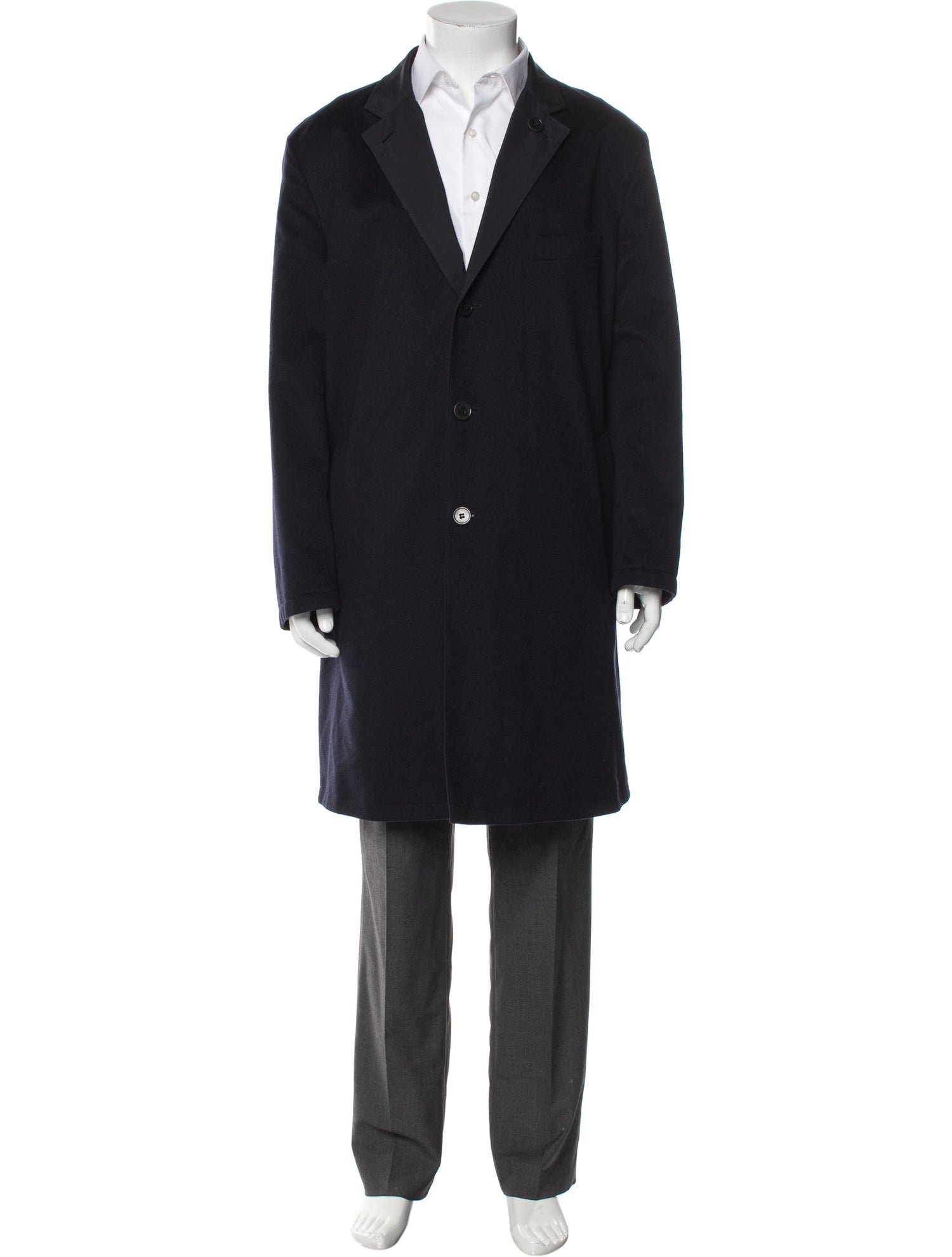 Loro Piana 'Storm System Reversible' Cashmere Overcoat