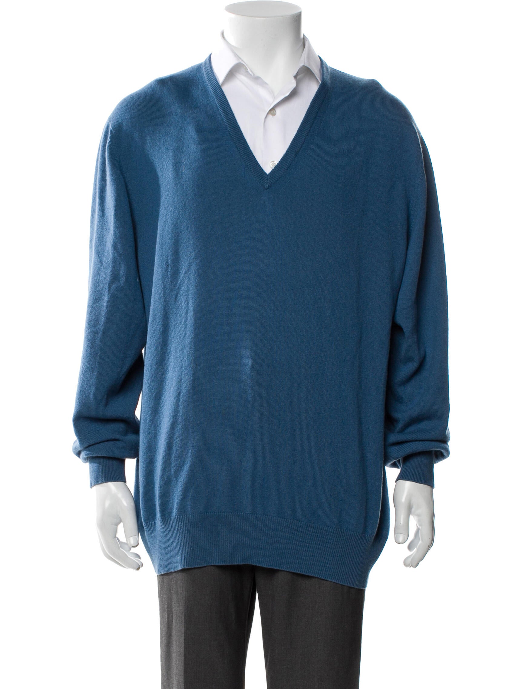 Loro Piana Cashmere V-Neck Pullover