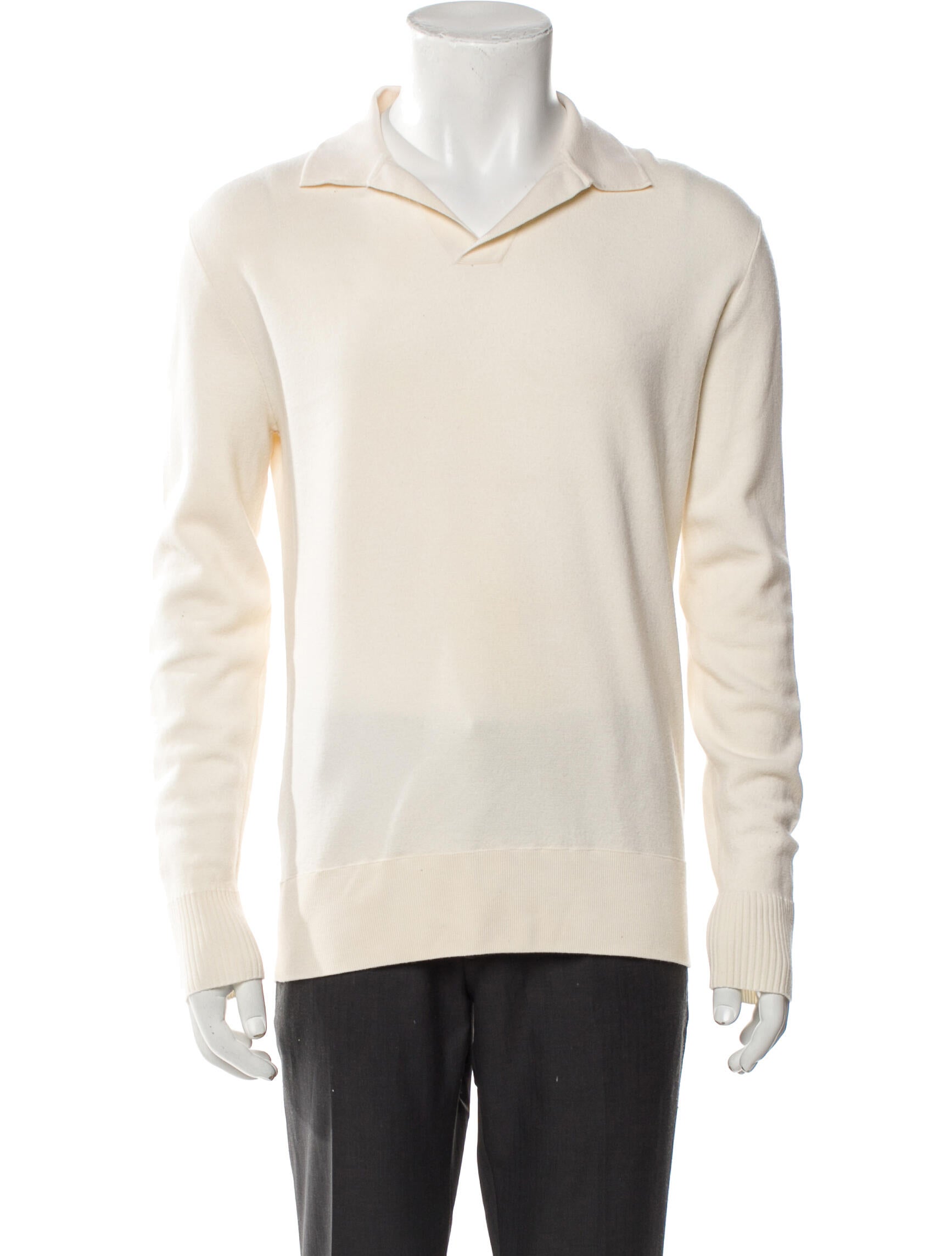 Loro Piana Virgin Wool Collar Pullover