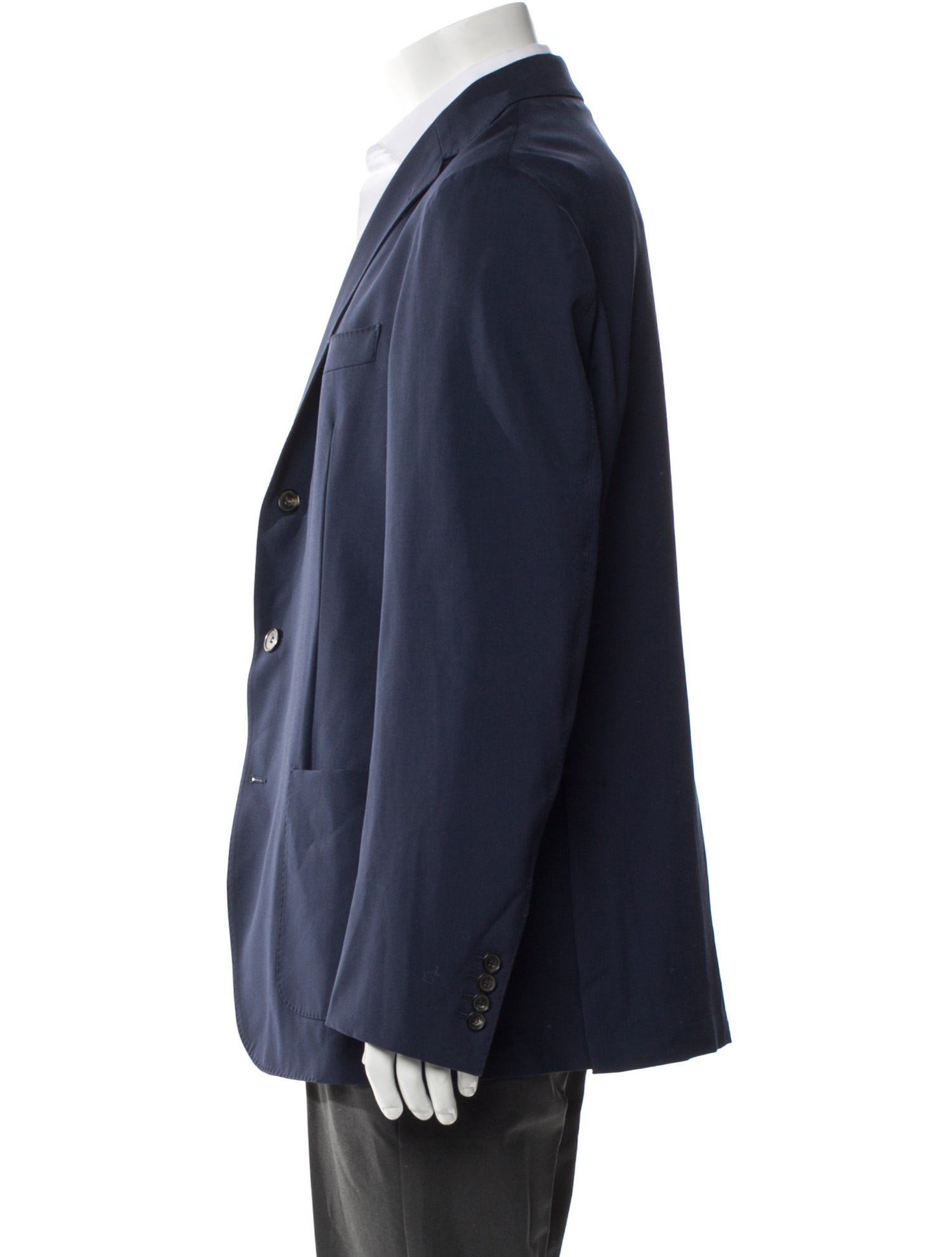 Loro Piana Zelander Rain System Virgin Wool Blazer