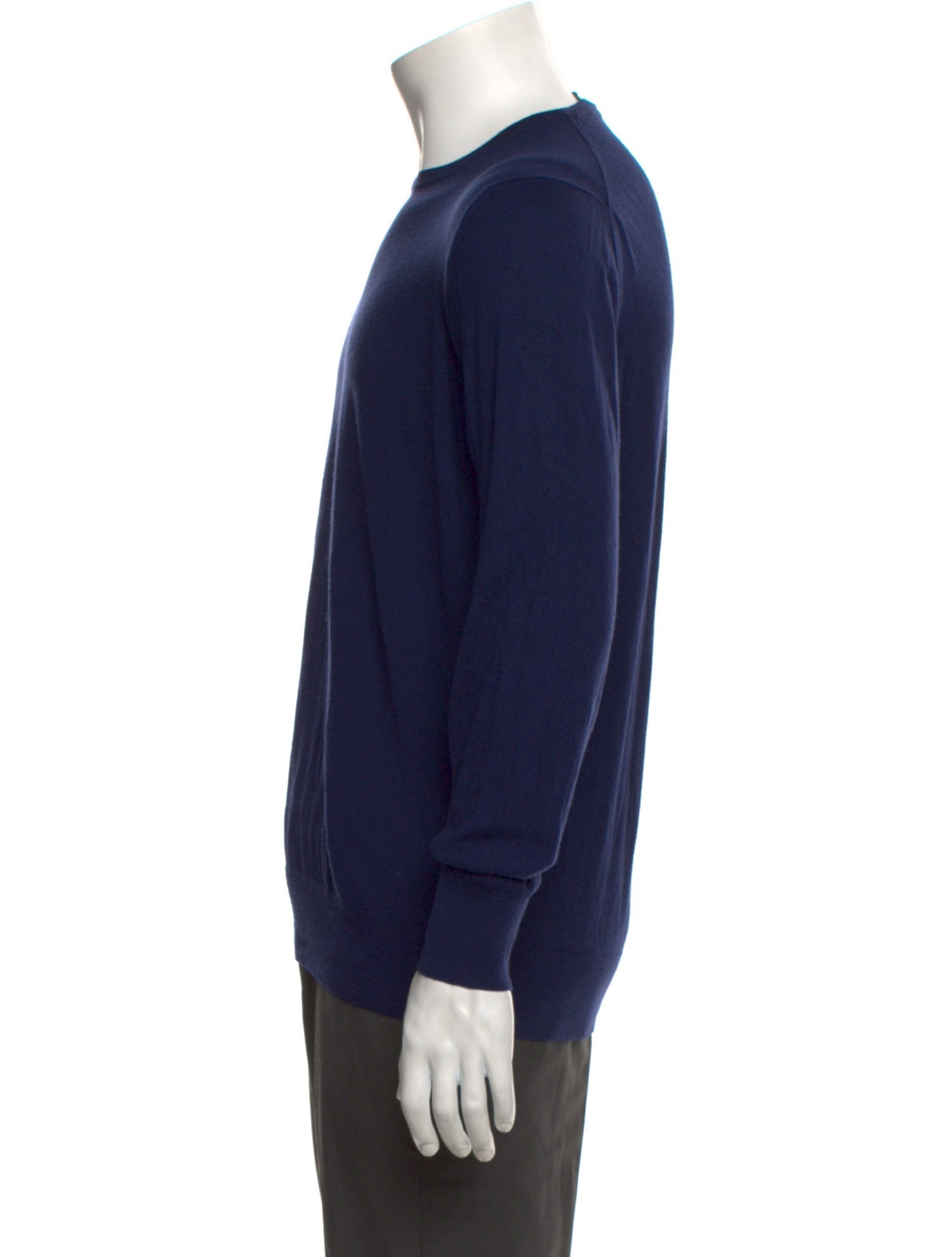 Loro Piana Virgin Wool Crew Neck Pullover