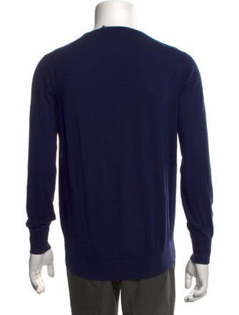 Loro Piana Virgin Wool Crew Neck Pullover
