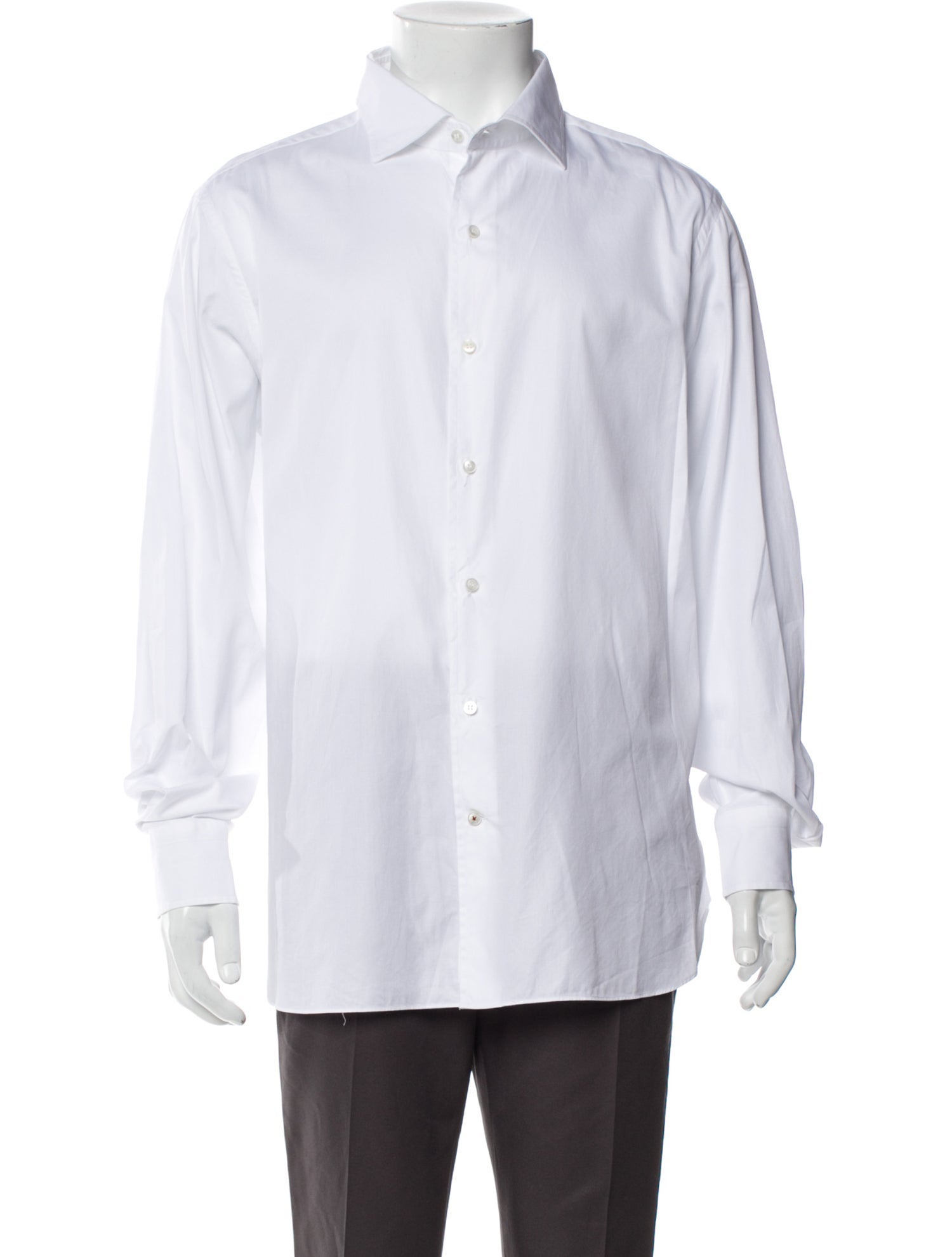 Loro Piana Long Sleeve Dress Shirt