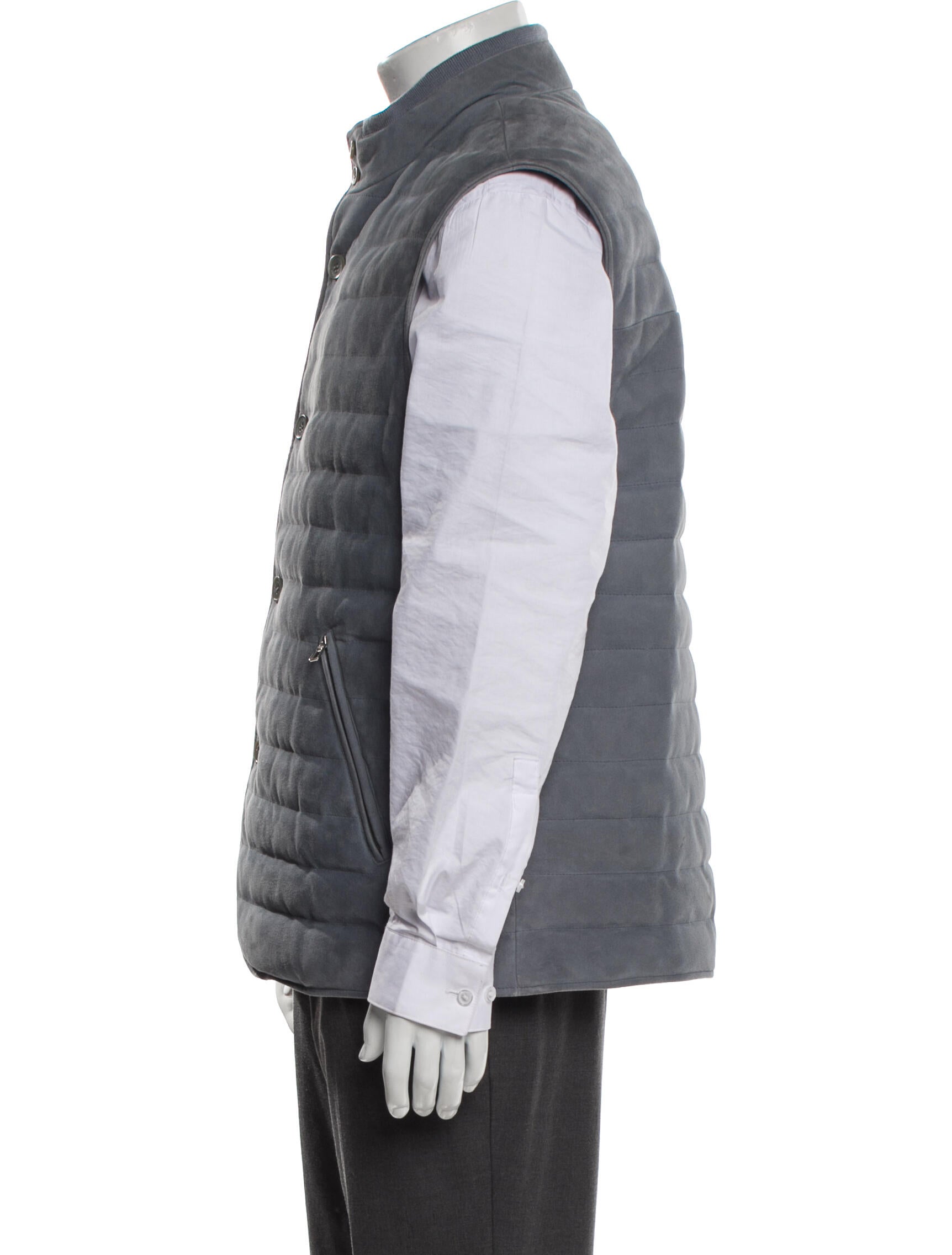 Loro Piana Reindeer Suede Vest