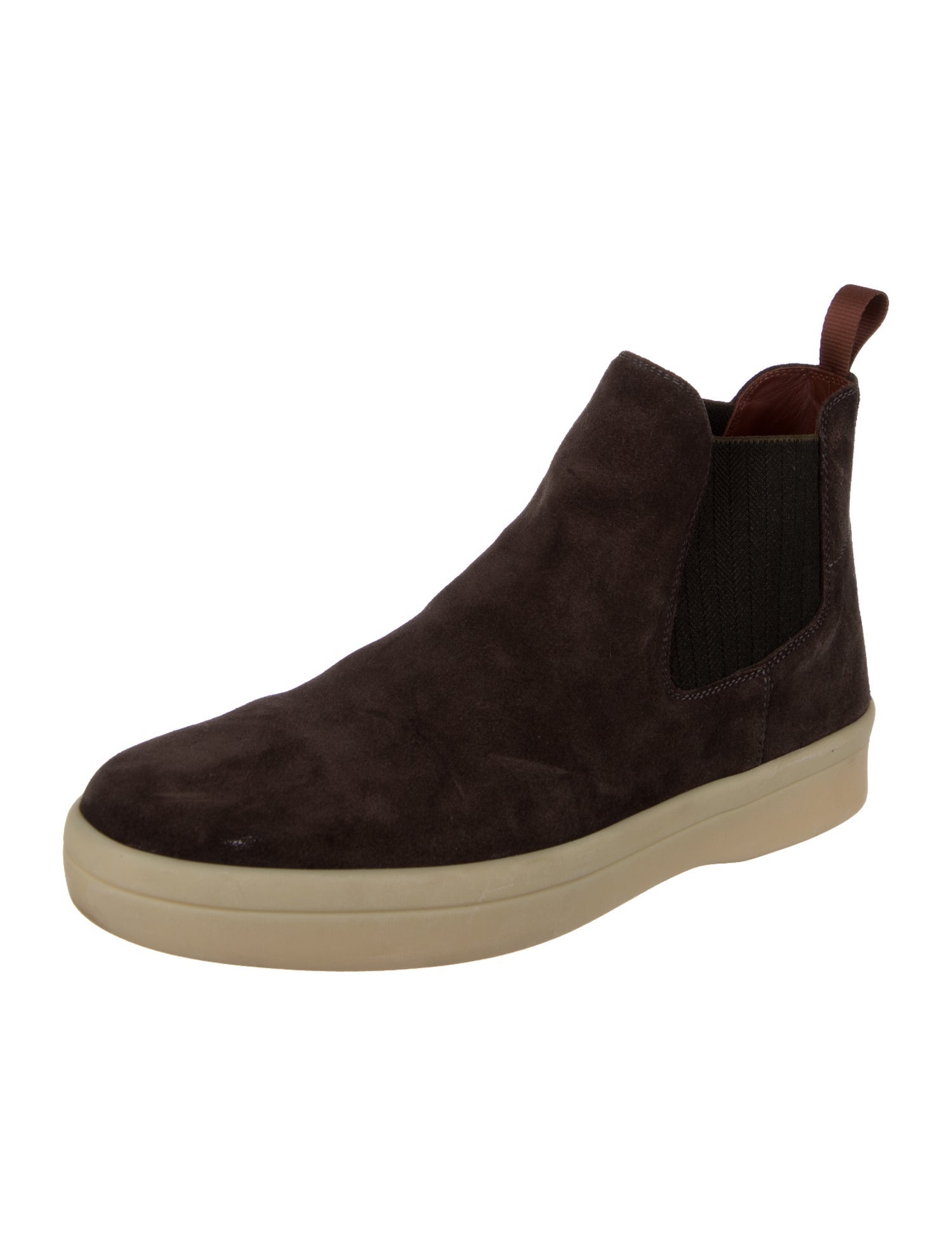 Loro Piana Ultimate Walk Suede Chelsea Boots
