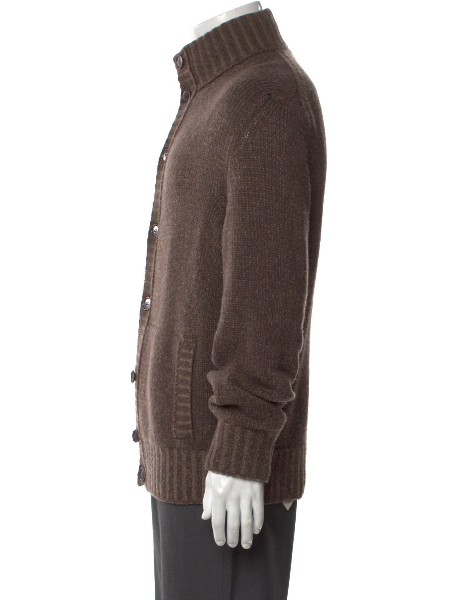 Loro Piana Cashmere Turtleneck Cardigan