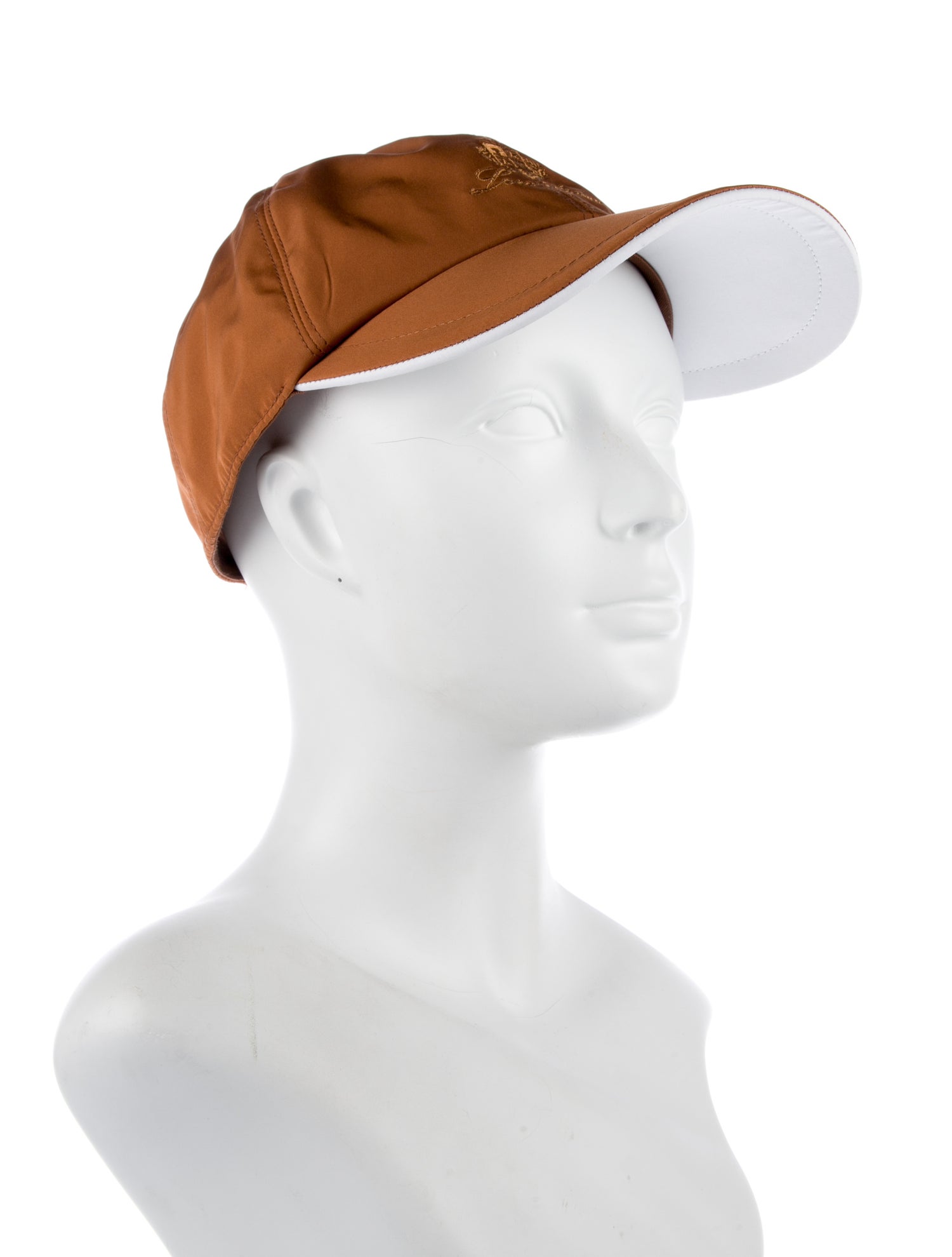 Loro Piana Logo Print Baseball Hat