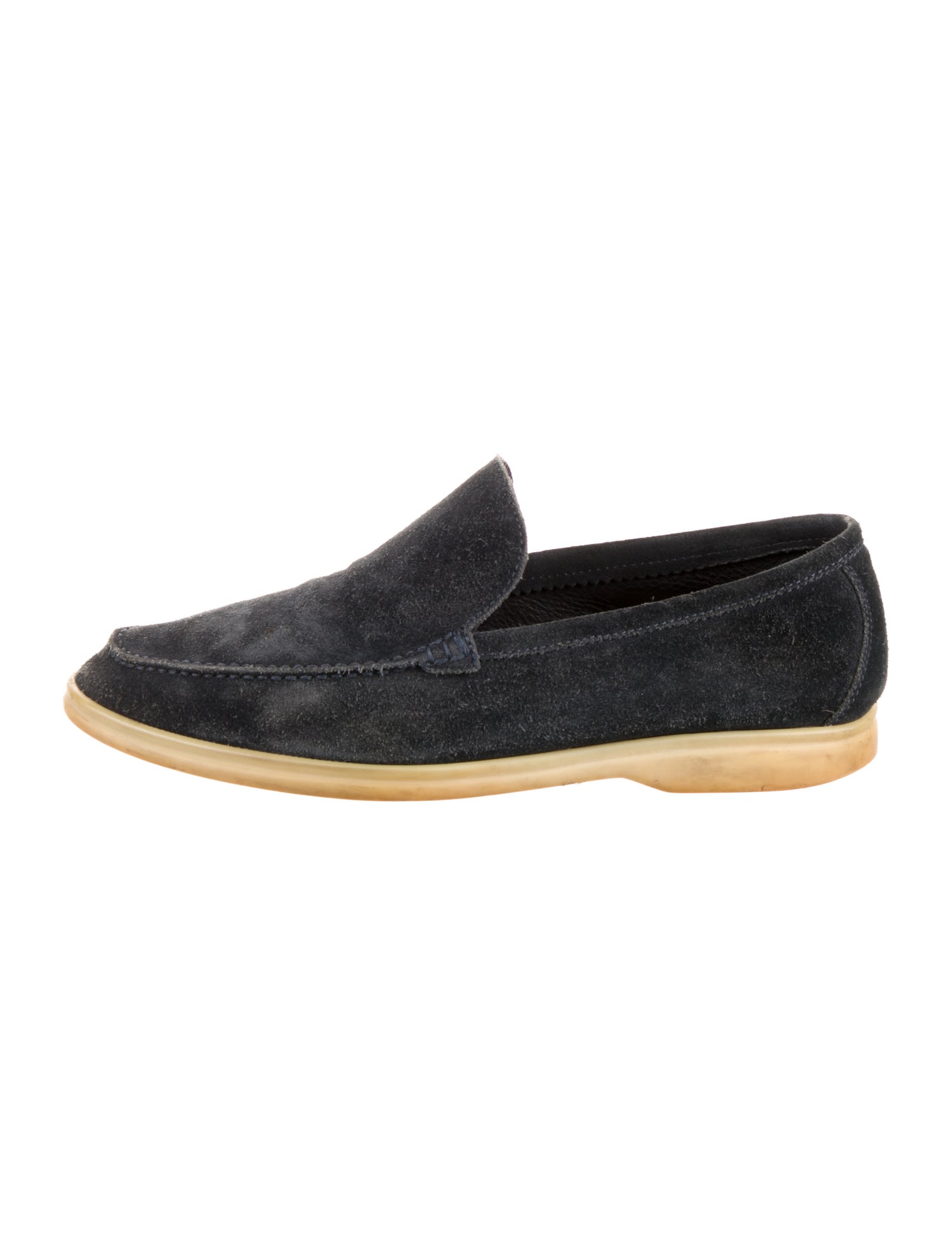 Loro Piana Summer Walk Suede Loafers