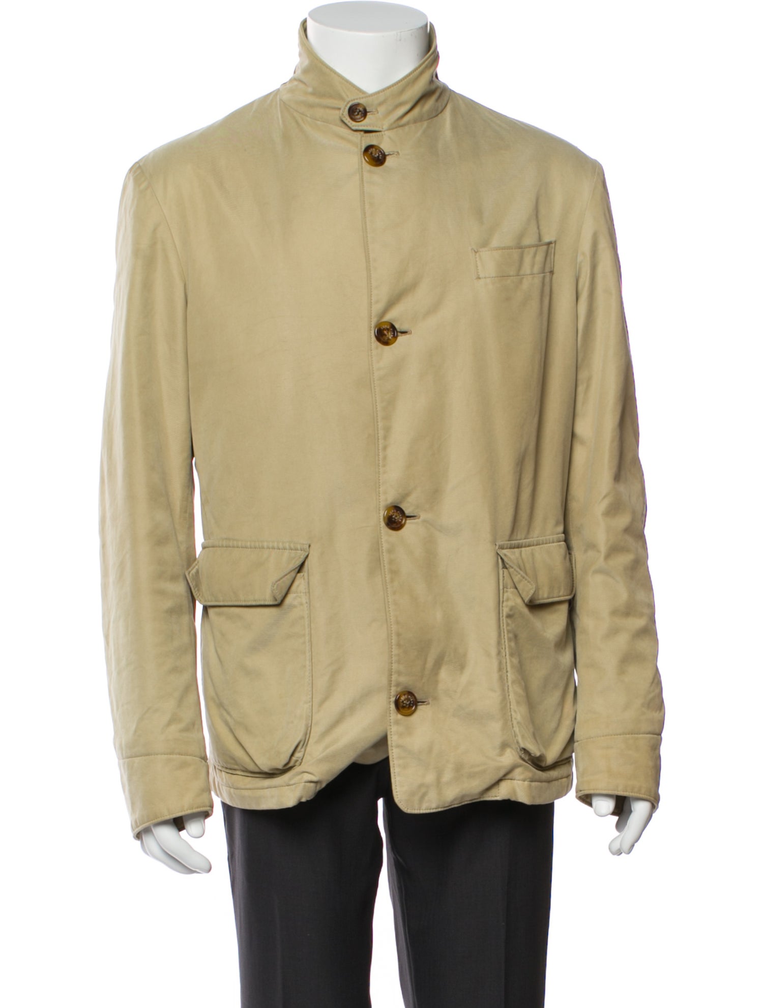 Loro Piana Storm System Wool Utility Jacket