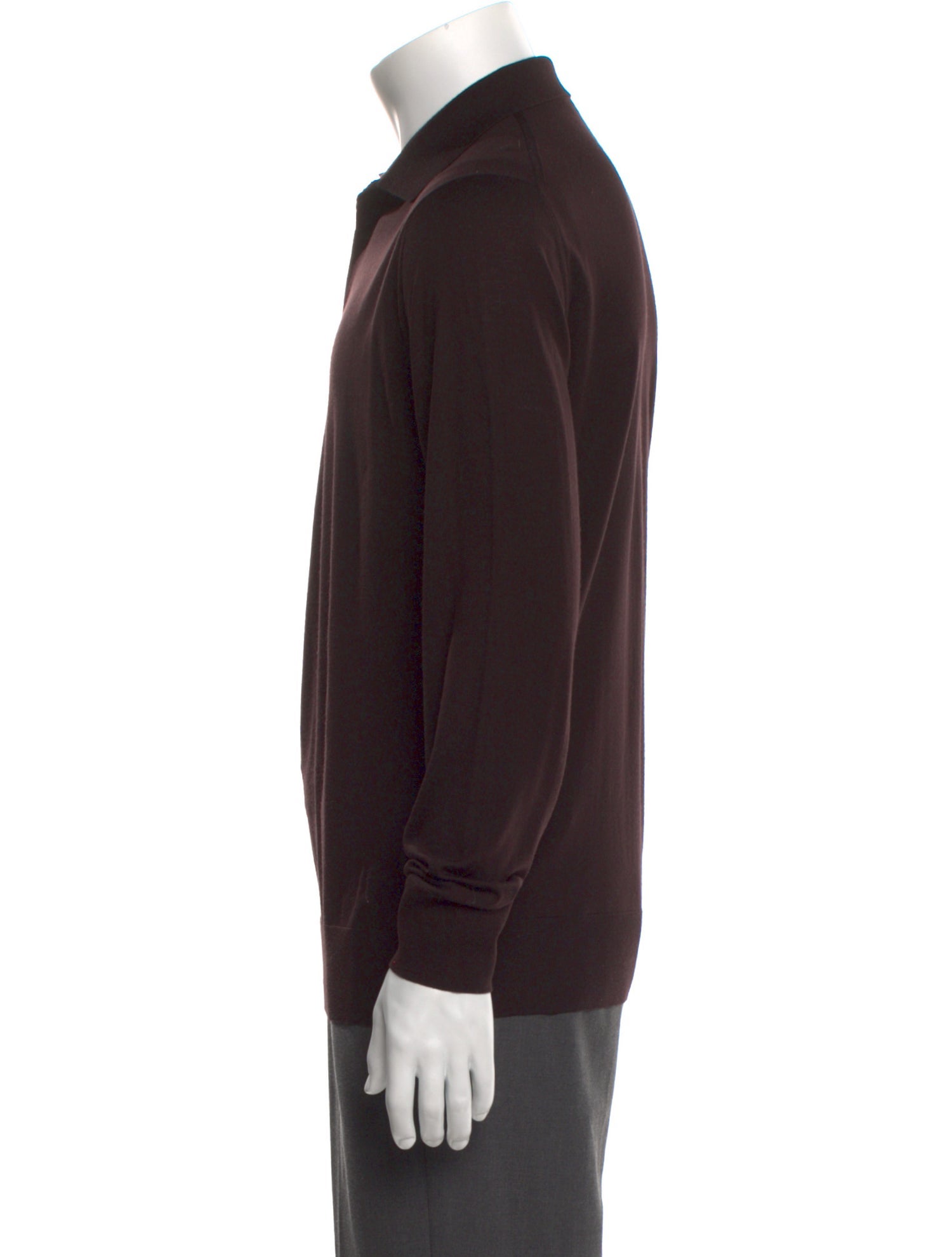 Loro Piana Wish® Virgin Wool Polo Sweater