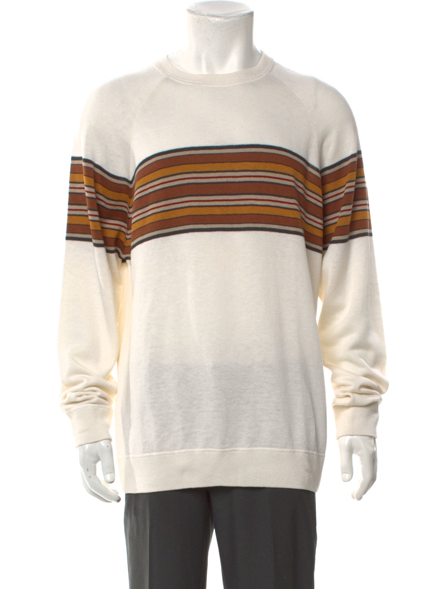 Loro Piana Silk Striped Pullover