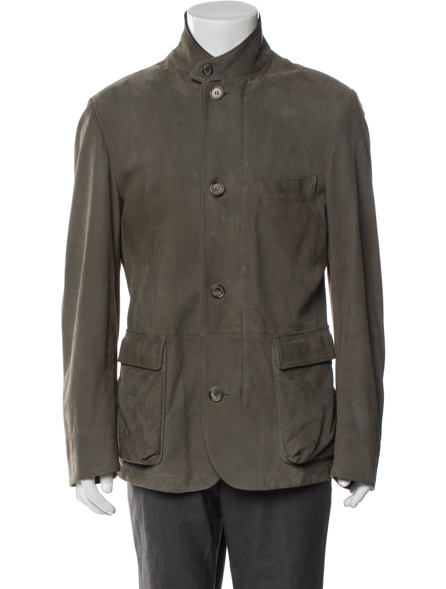 Loro Piana Lambskin Utility Jacket