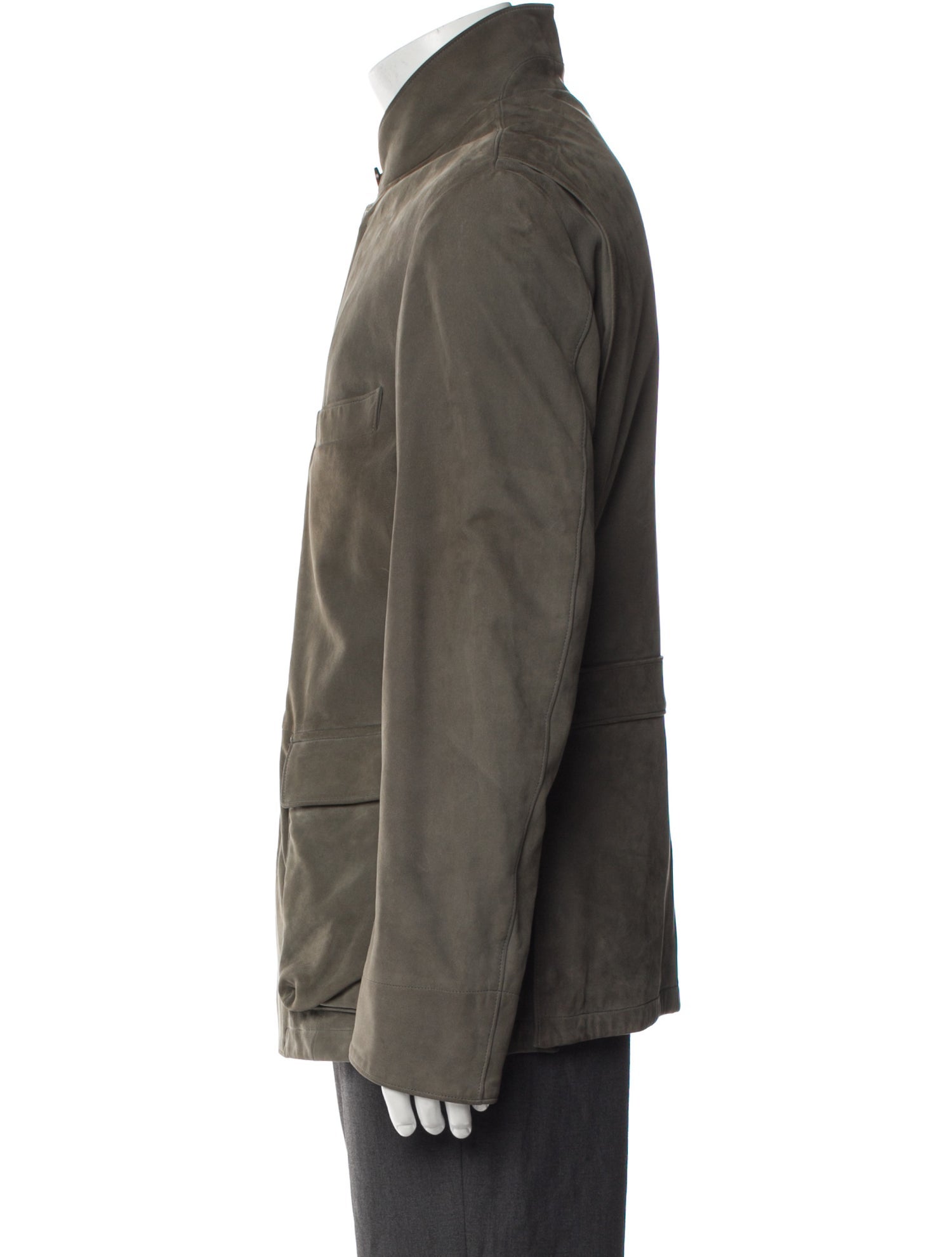 Loro Piana Lambskin Utility Jacket