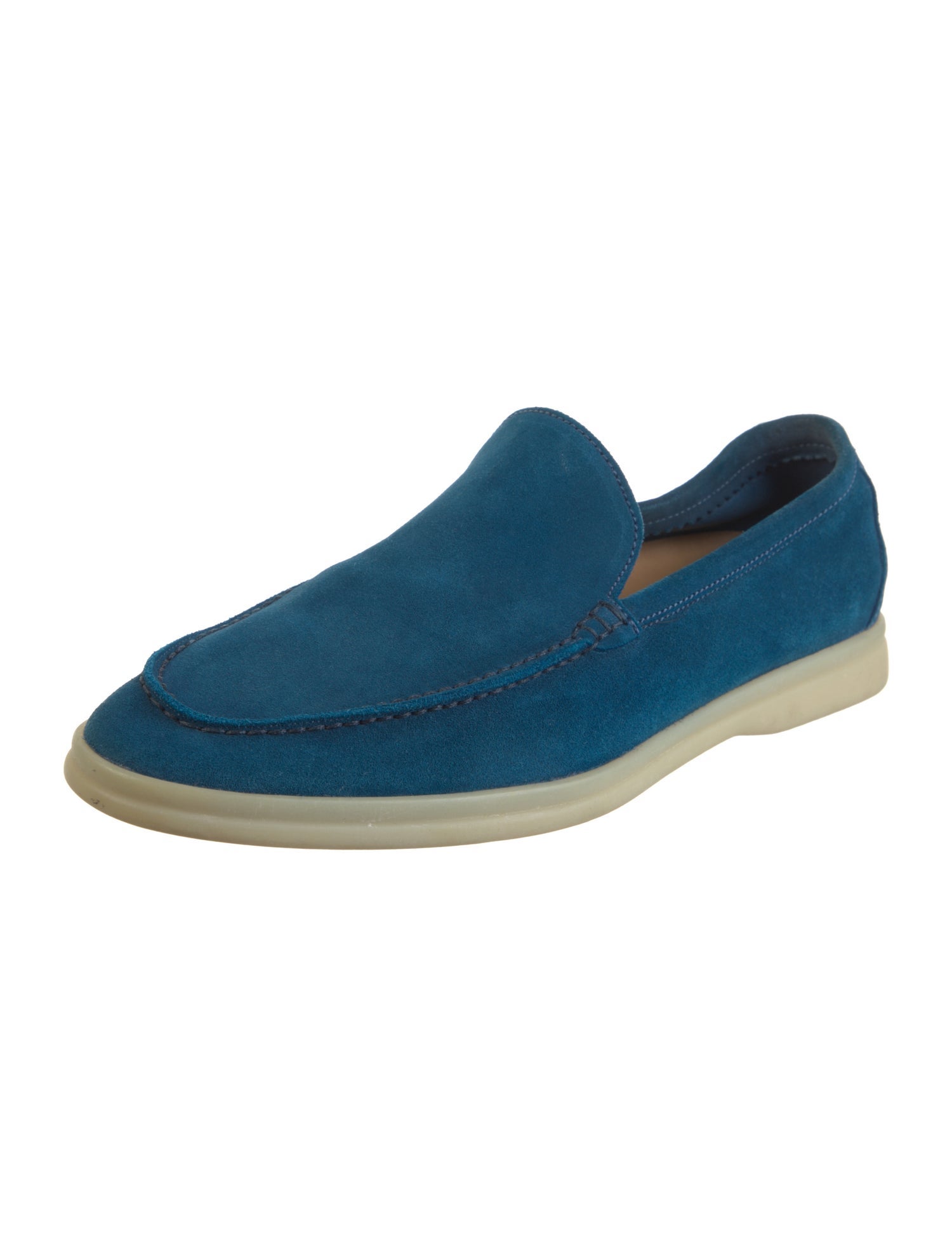 Loro Piana Summer Walk Suede Loafers