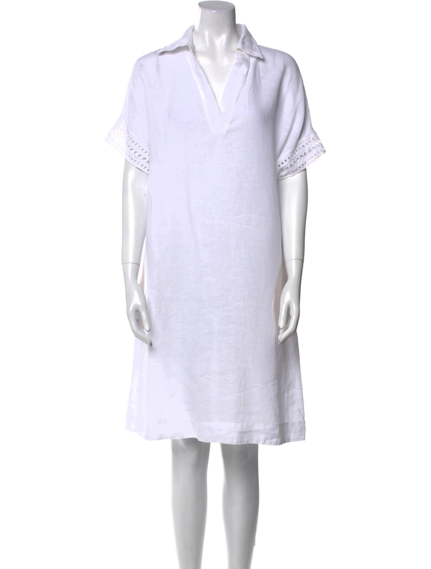Loro Piana Linen Knee-Length Dress