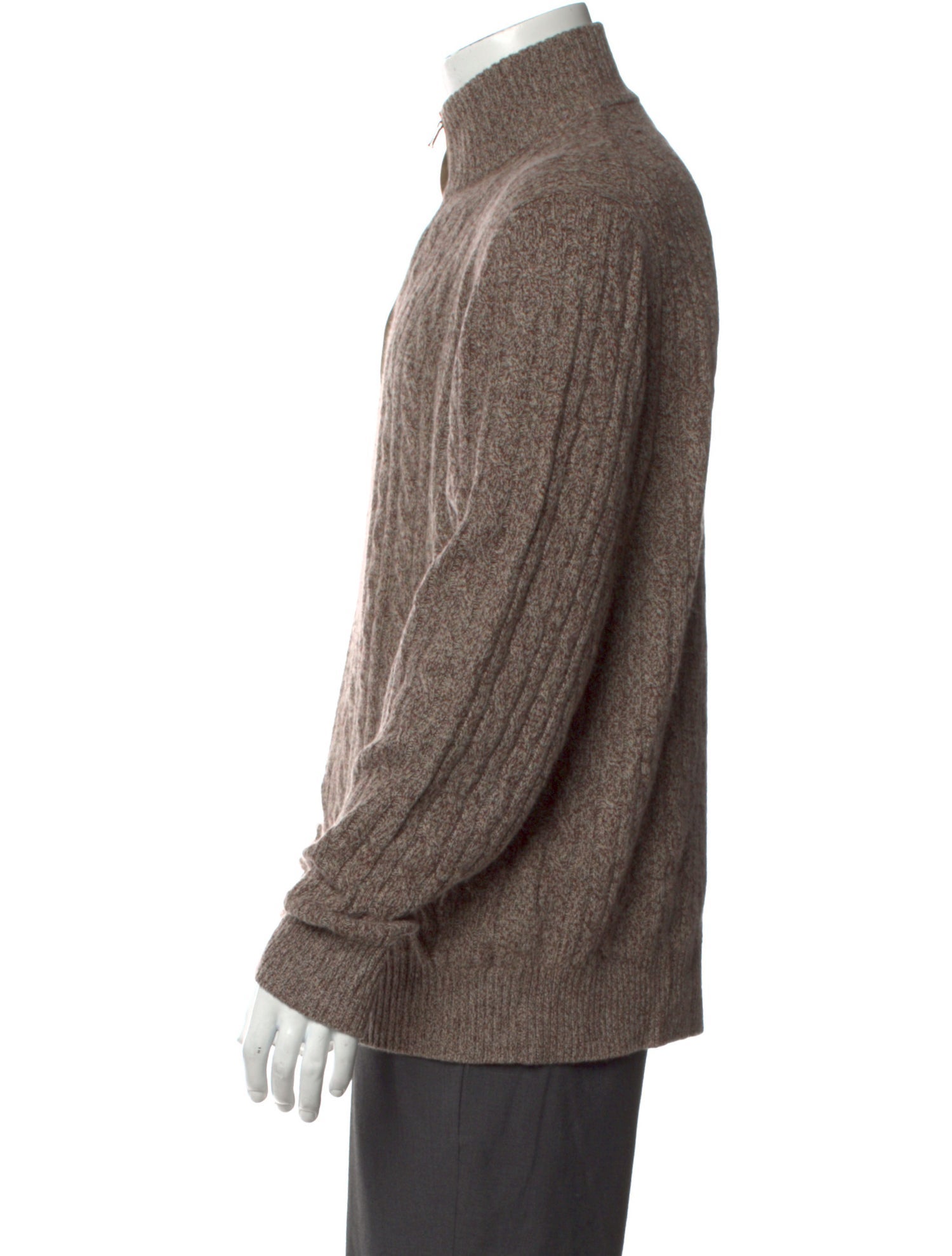 Loro Piana Treccia Baby Cashmere Pullover