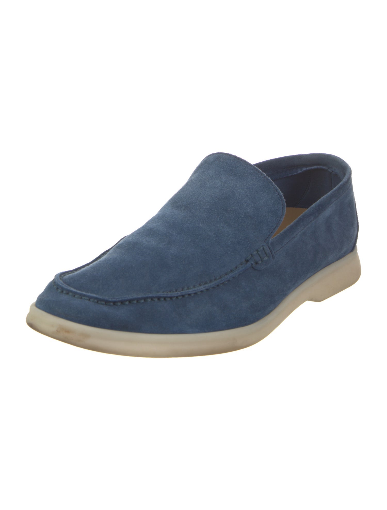 Loro Piana Summer Walk Suede Loafers