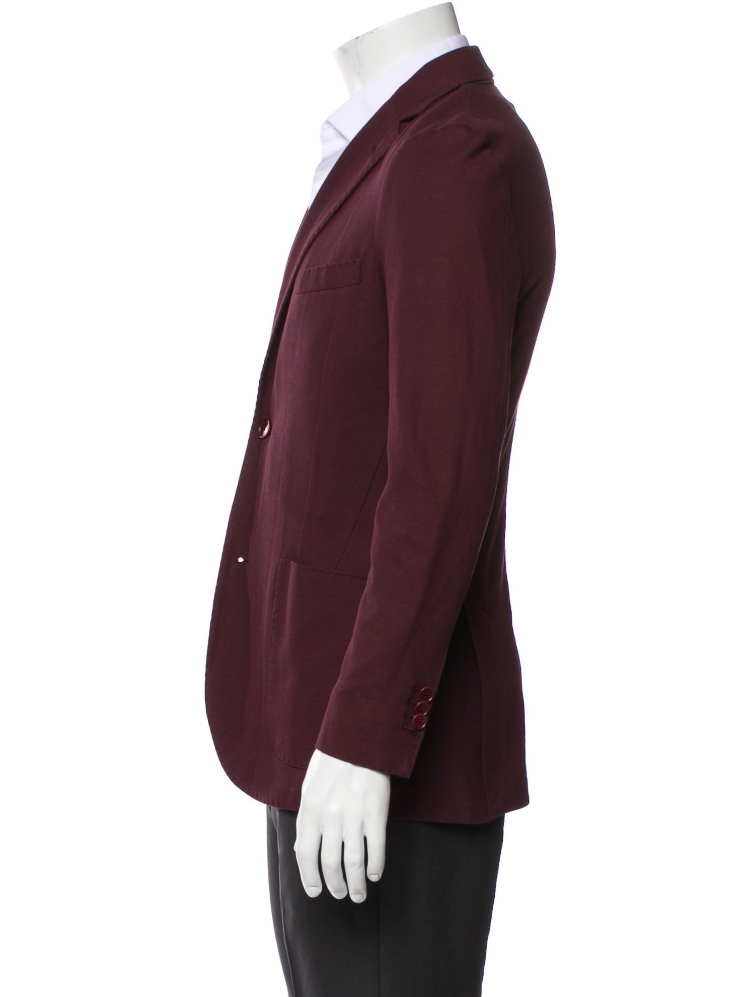 Loro Piana Leather Trim Embellishment Sport Coat