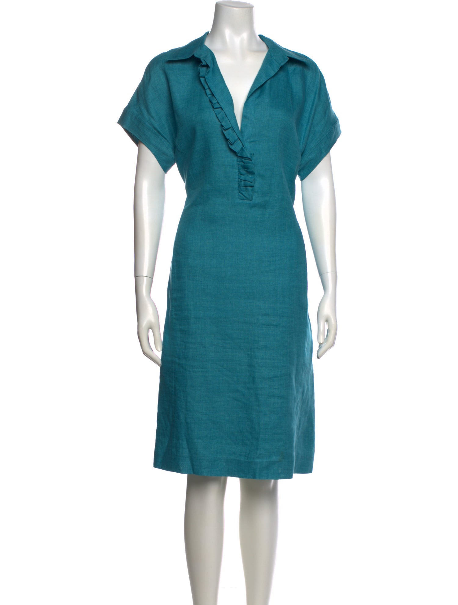 Loro Piana Linen Midi Length Dress